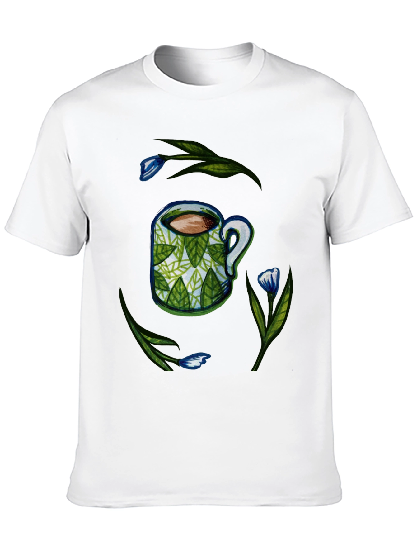 Black Nature Mug T-Shirt - Casual Comfort view 10