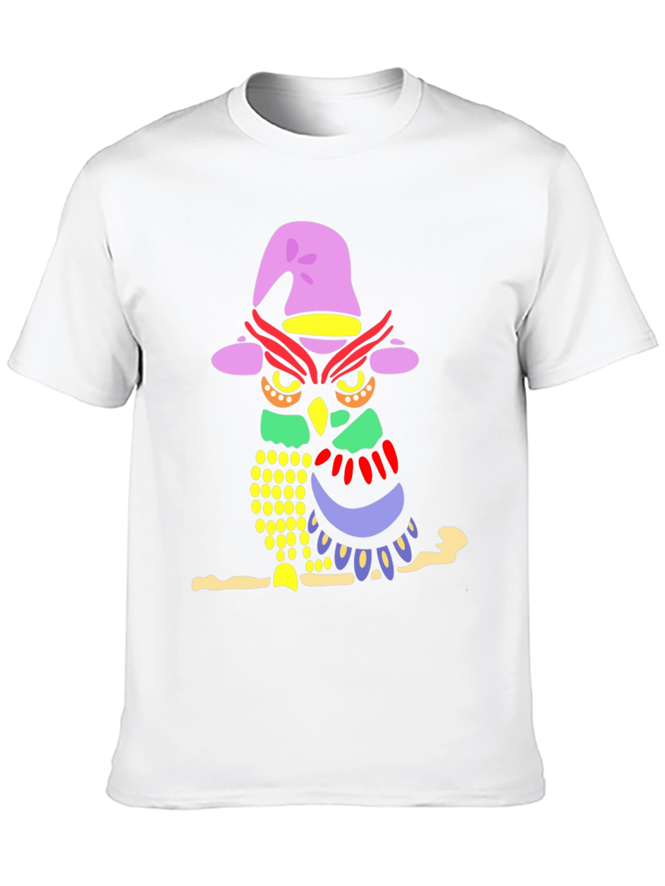 Black Wizard Owl T-Shirt - Unisex Graphic Tee view 10