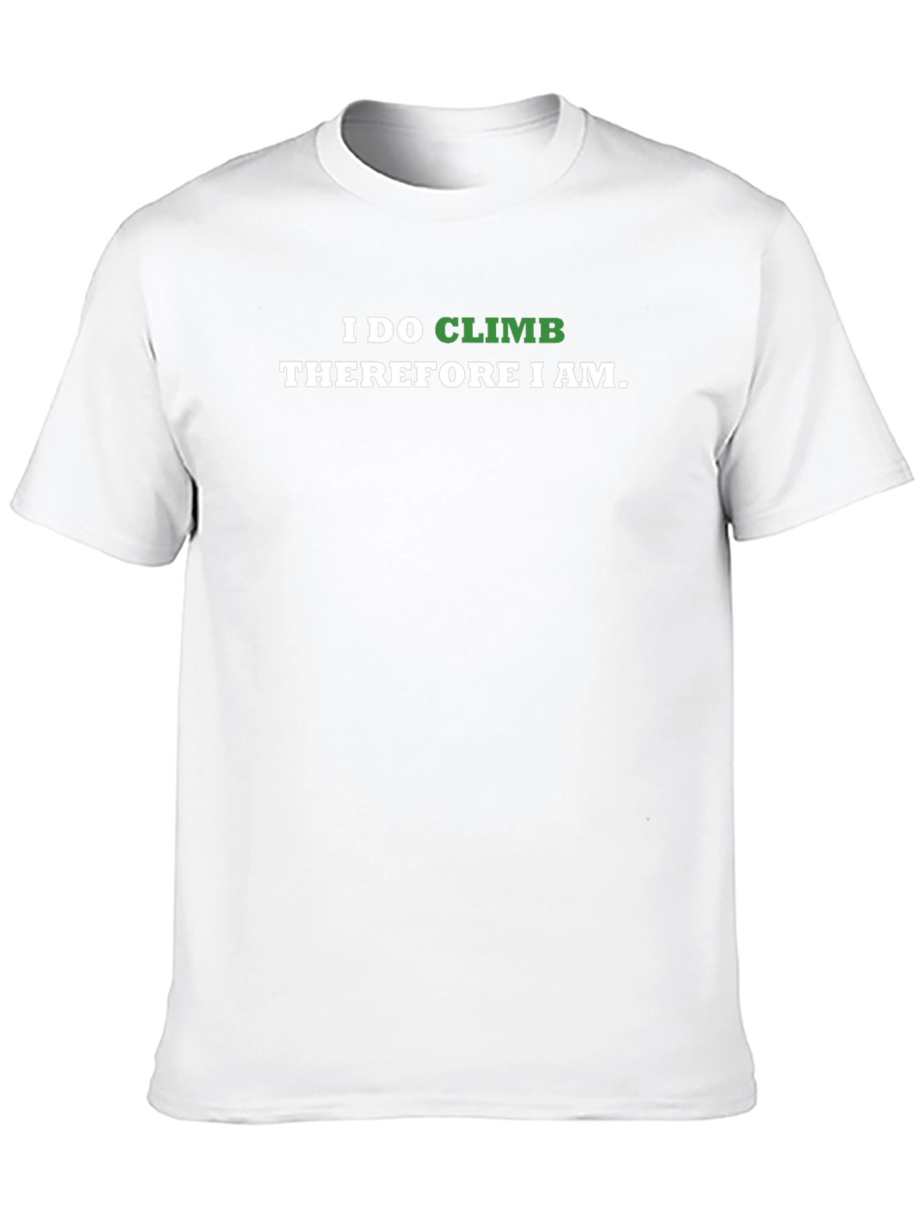 Climb Therefore I Am T-Shirt - 10