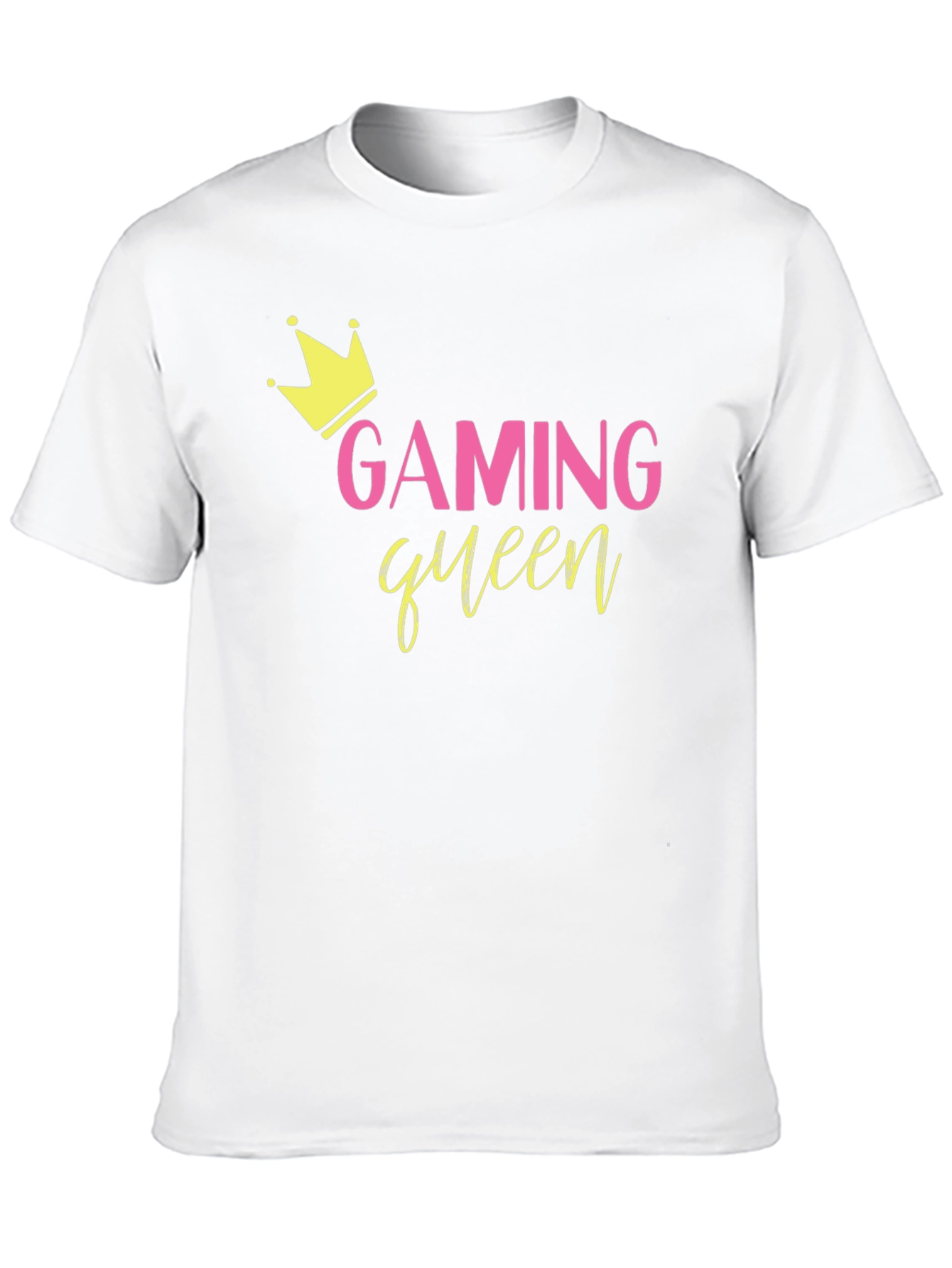 Black Gaming Queen Black T-Shirt view 10