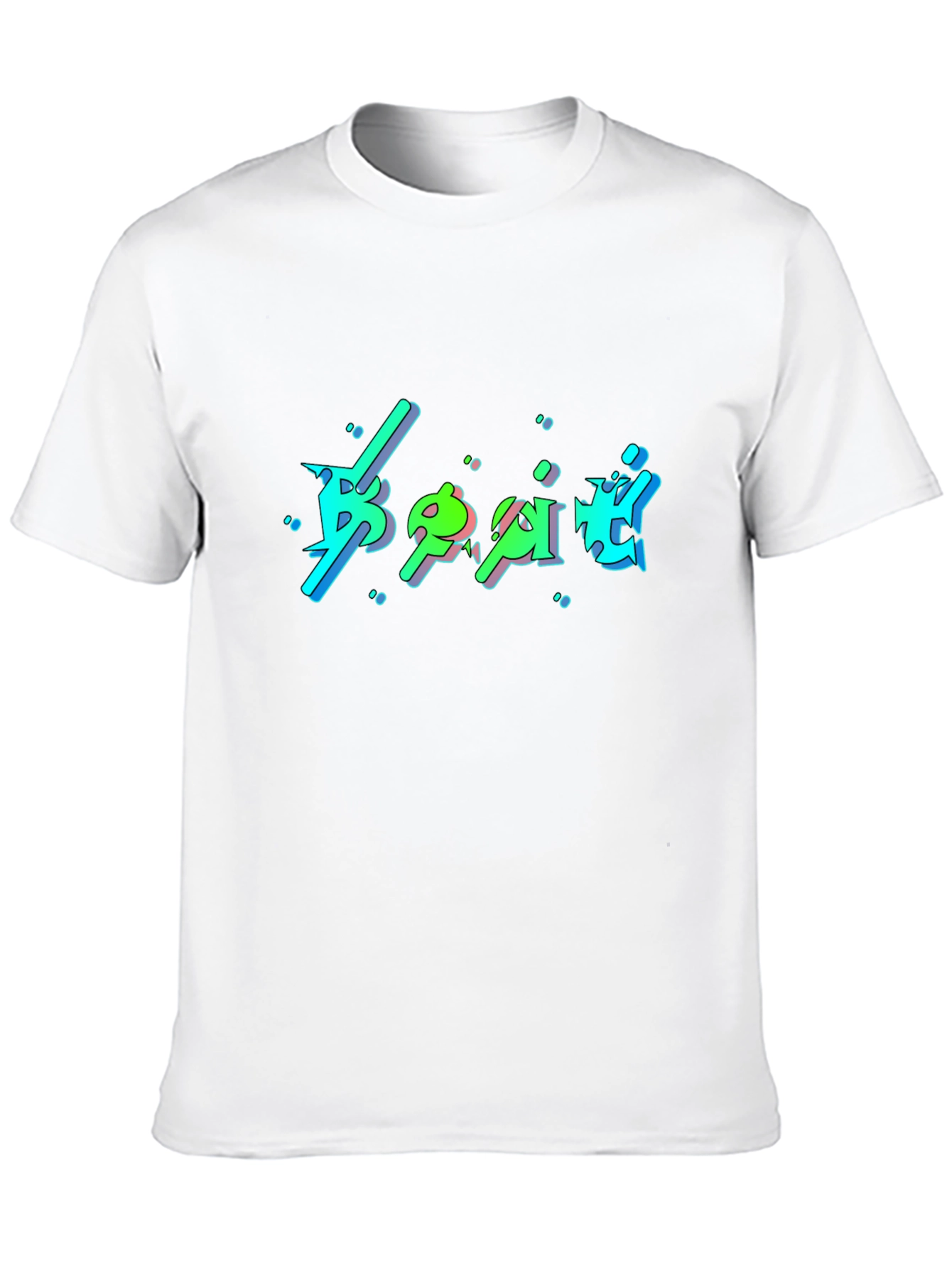 Black Cool Graphic Print Black T-Shirt view 10