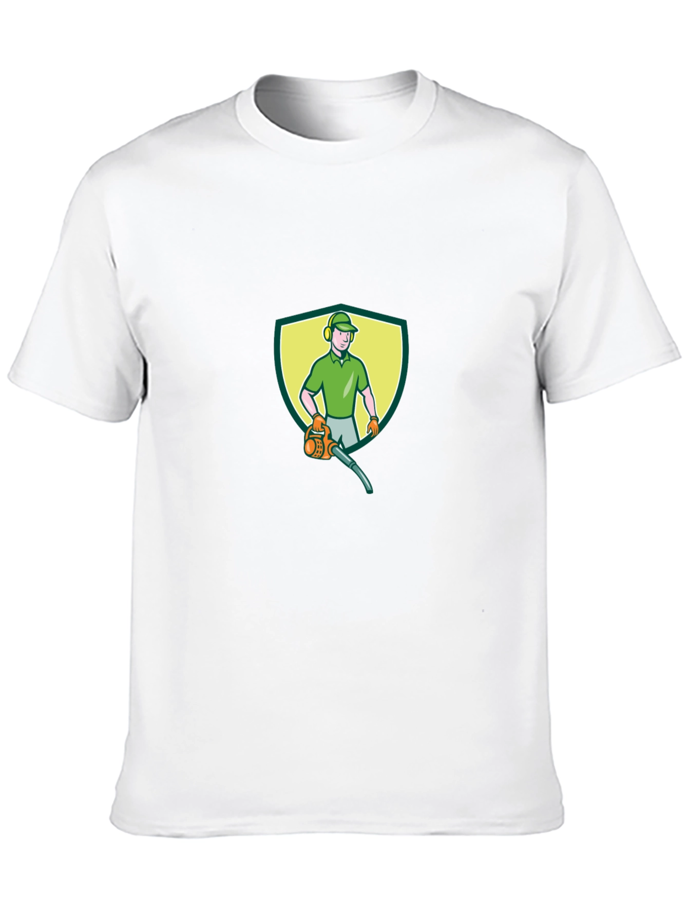 Black Landscaper Graphic Tee - Yard Work Ready view 10