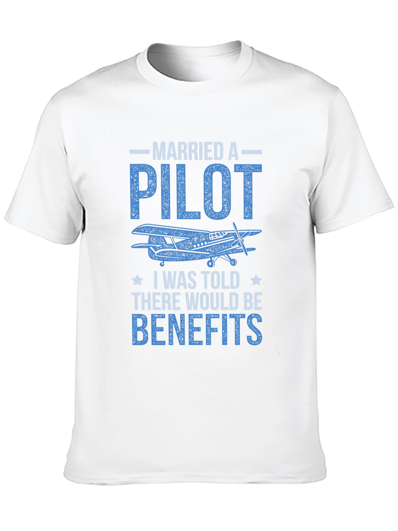 Black Married a Pilot T-Shirt view 10