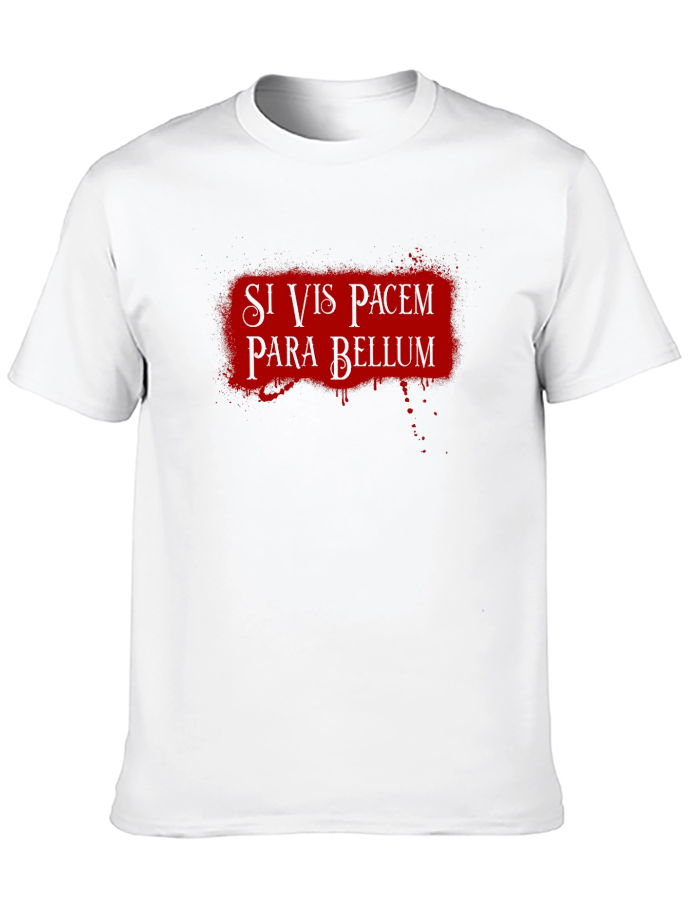 Black Si Vis Pacem Para Bellum T-Shirt - Latin Phrase view 10