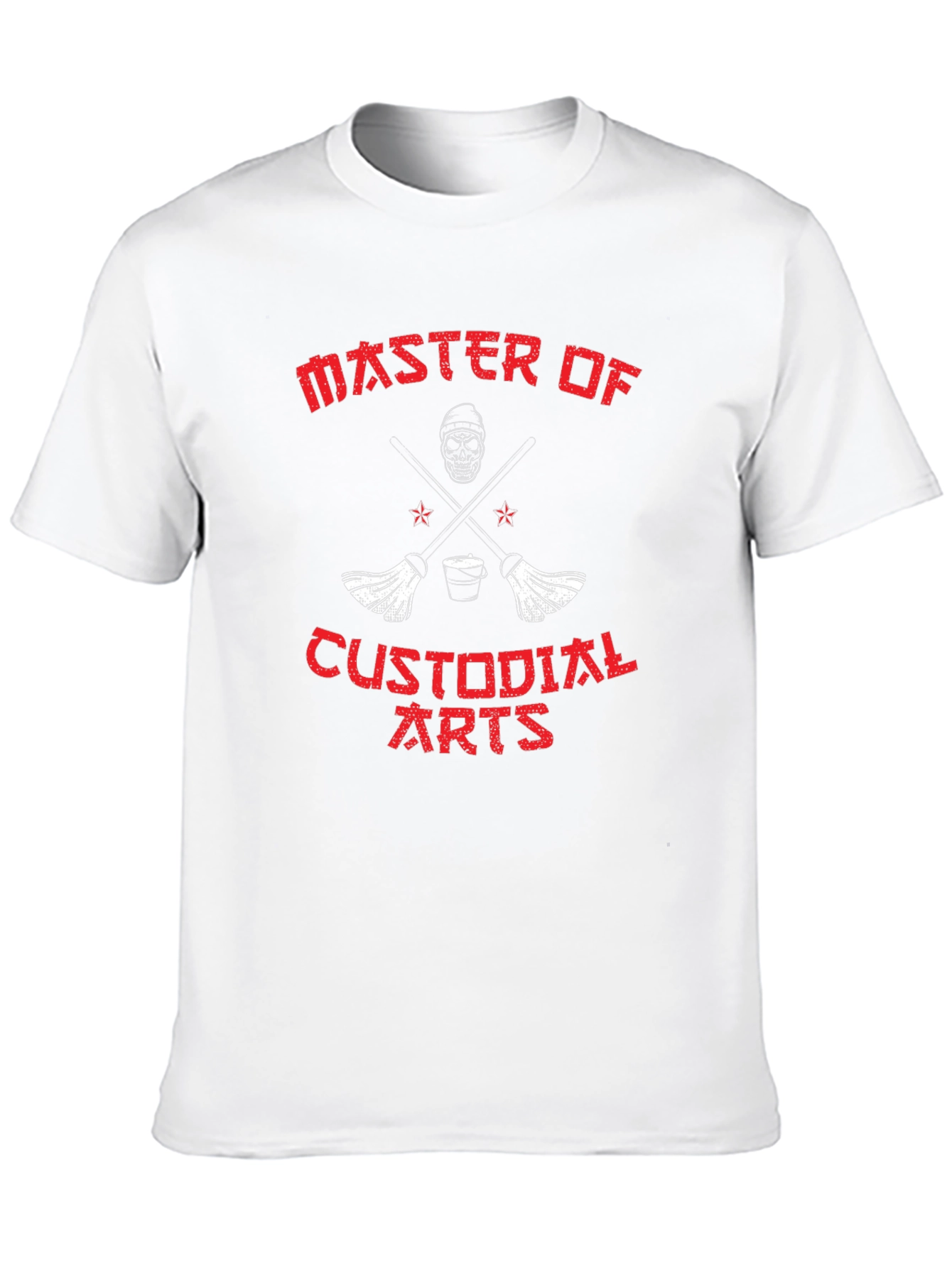 Black Master of Custodial Arts Graphic T-Shirt view 10