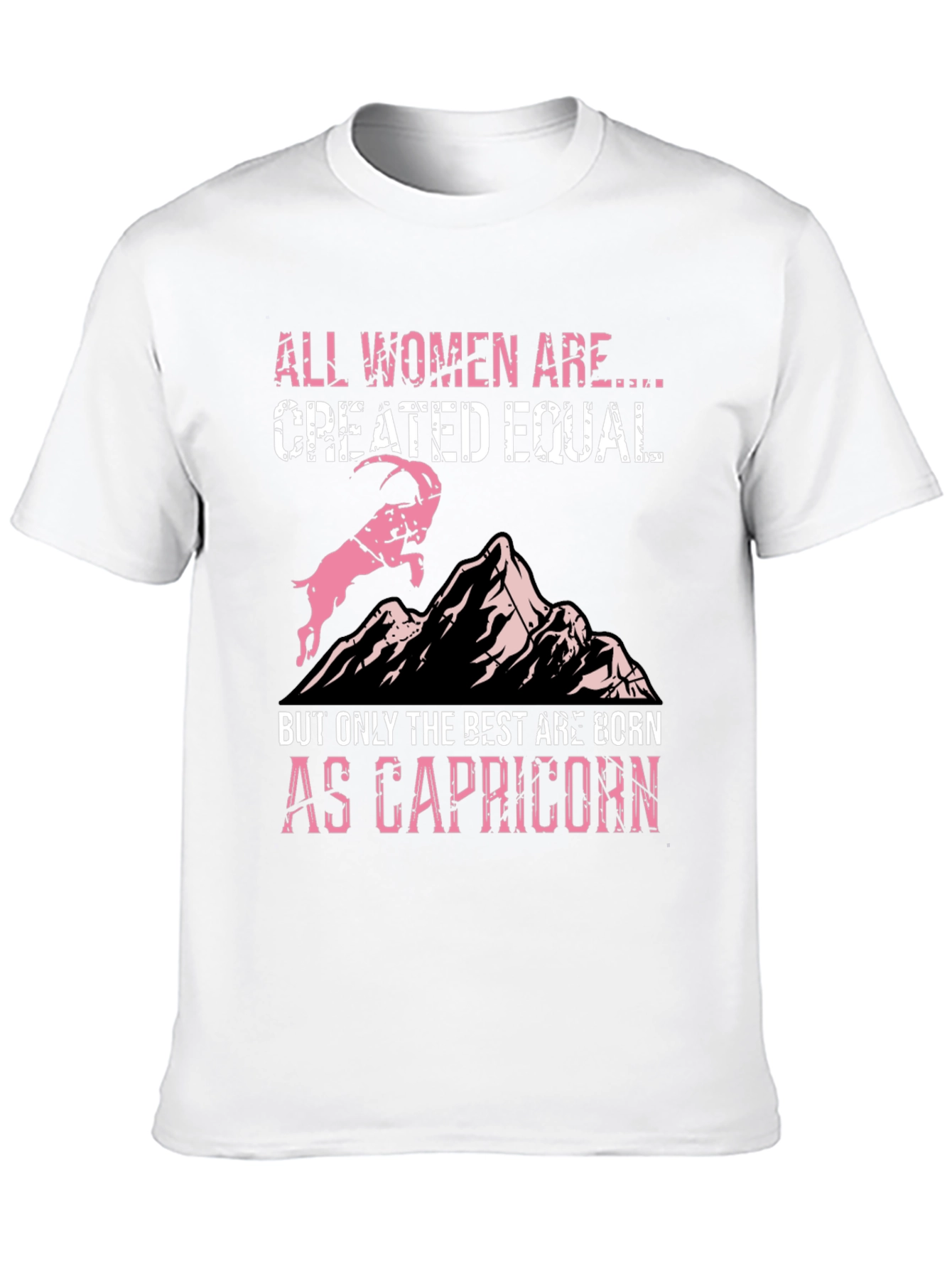 Capricorn Women's Graphic Tee - Zodiac Birthday Shirt - 10