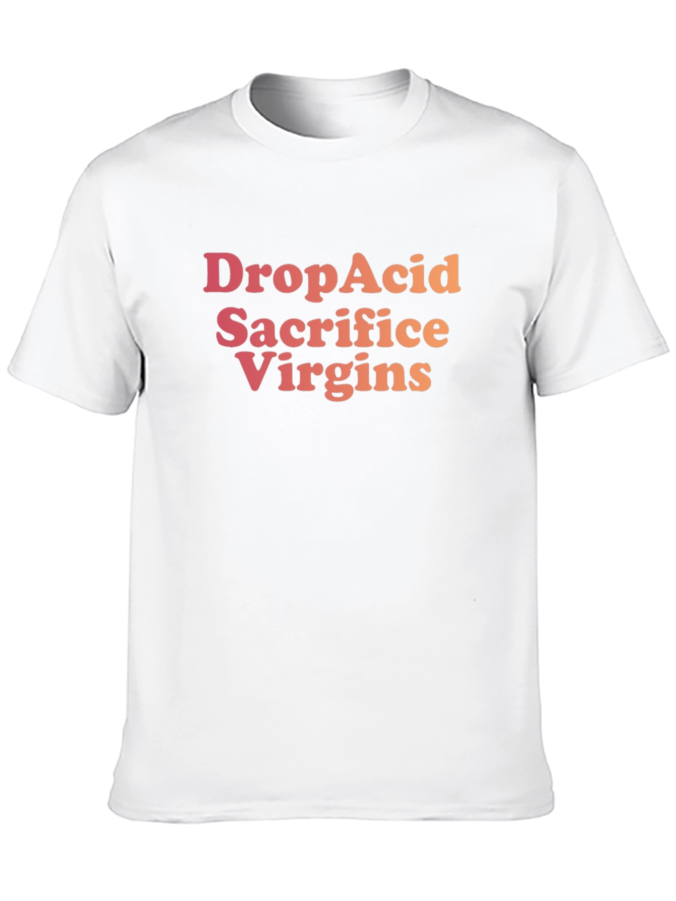 Black Drop Acid Sacrifice Virgins Graphic Tee - Black view 10