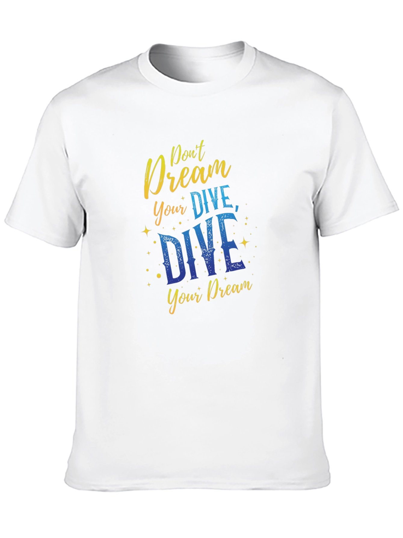 Black Dive Your Dream Black T-Shirt view 10