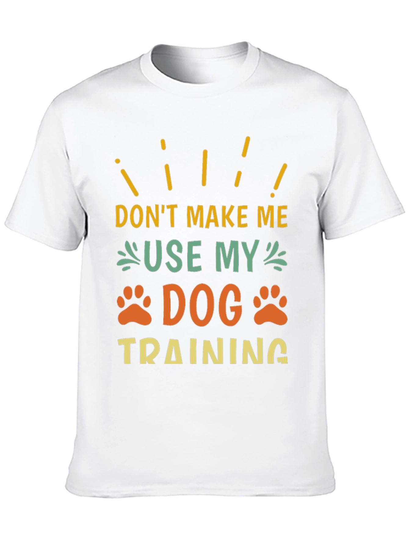 Black Dog Training T-Shirt - Funny Pet Lover Tee view 10