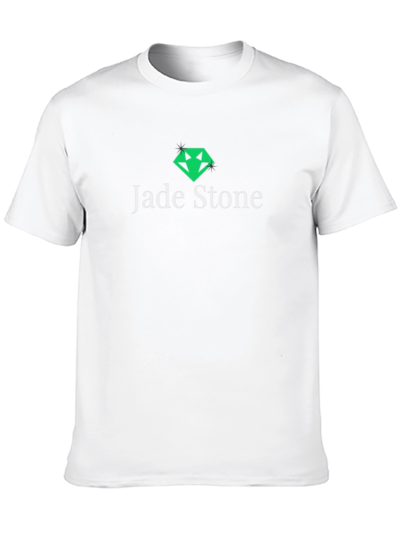Black Jade Stone Graphic T-Shirt - Stylish Unisex Tee view 10