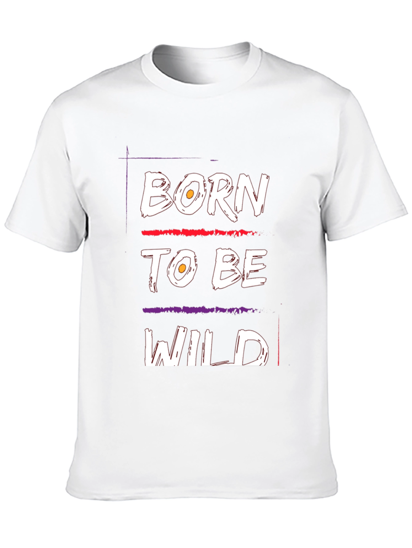 Black Born to Be Wild Graphic T-Shirt - Black view 10