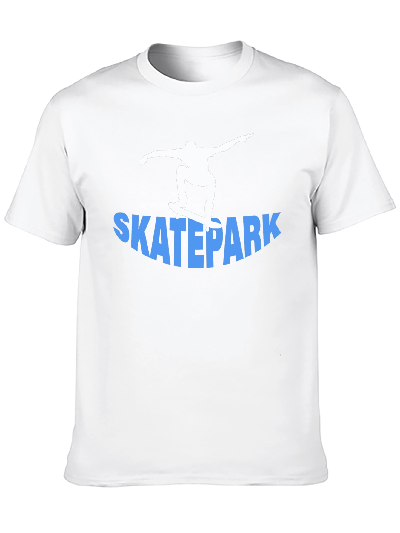 Black Skatepark T-Shirt - Cool Skater Design view 10
