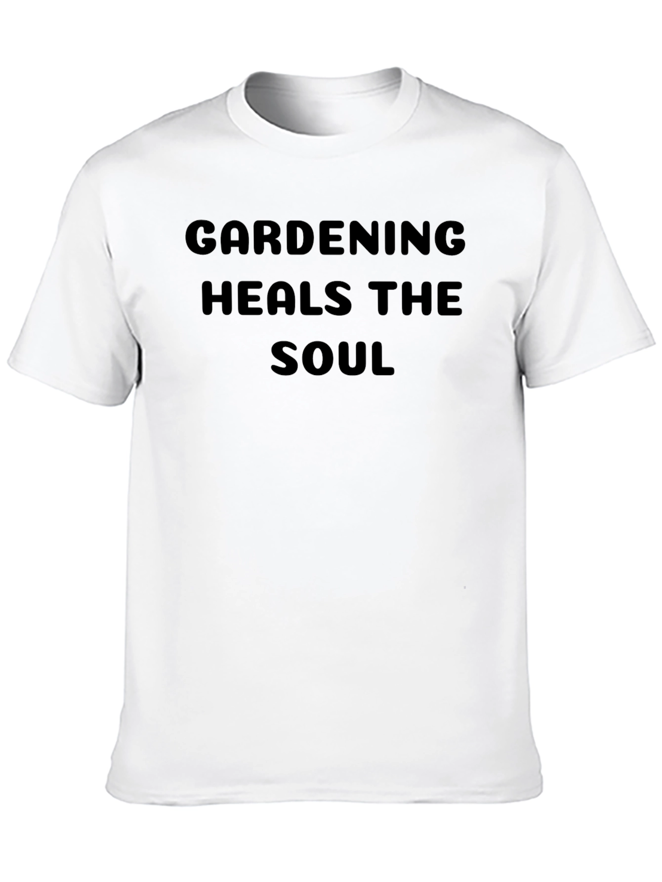 Black Gardening Heals the Soul T-Shirt view 10