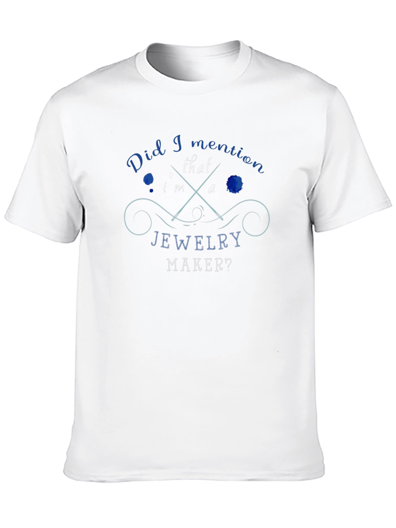 Black Jewelry Maker Graphic T-Shirt view 10