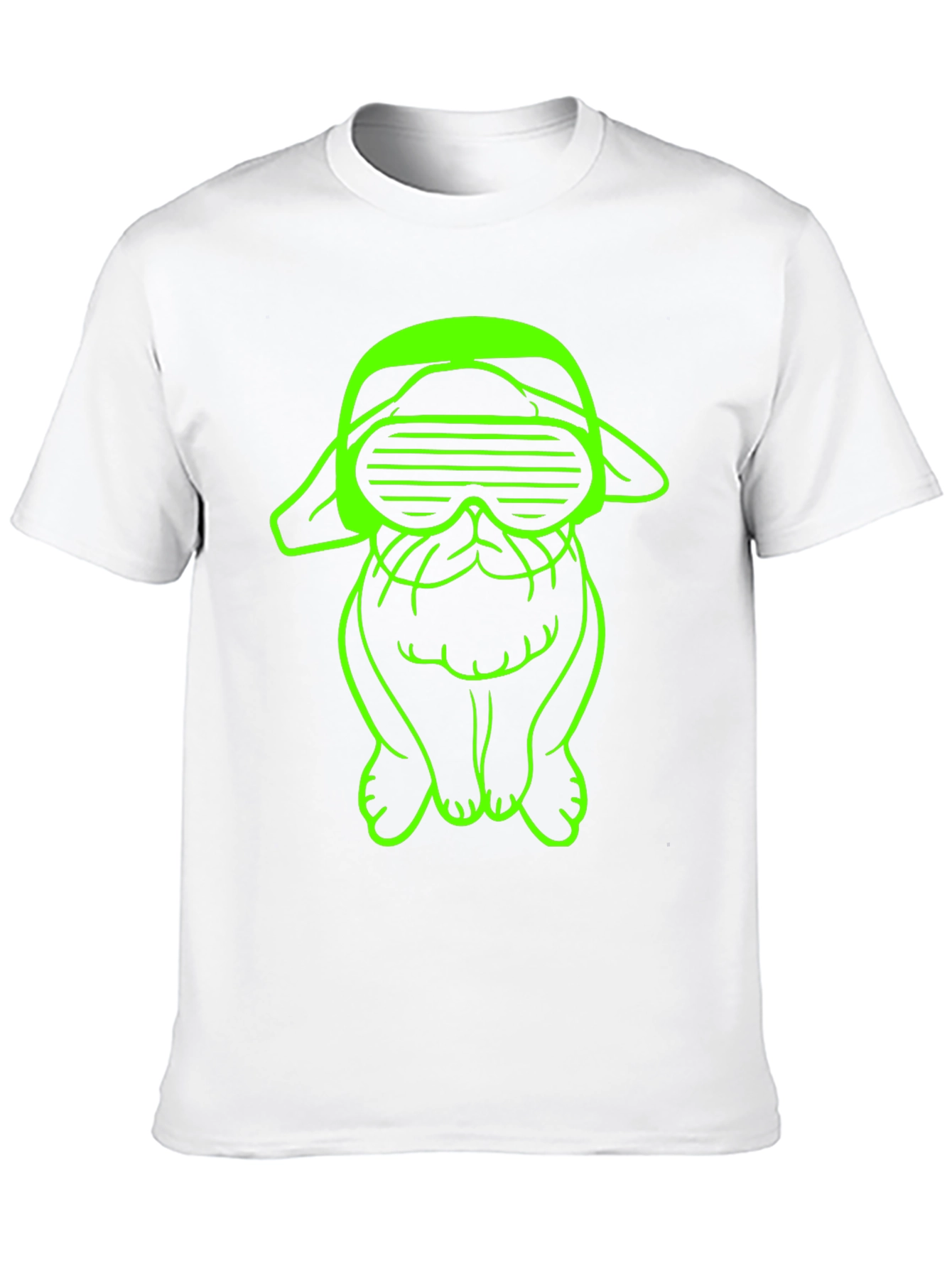 Black Cool Cat Graphic Tee - Black view 10