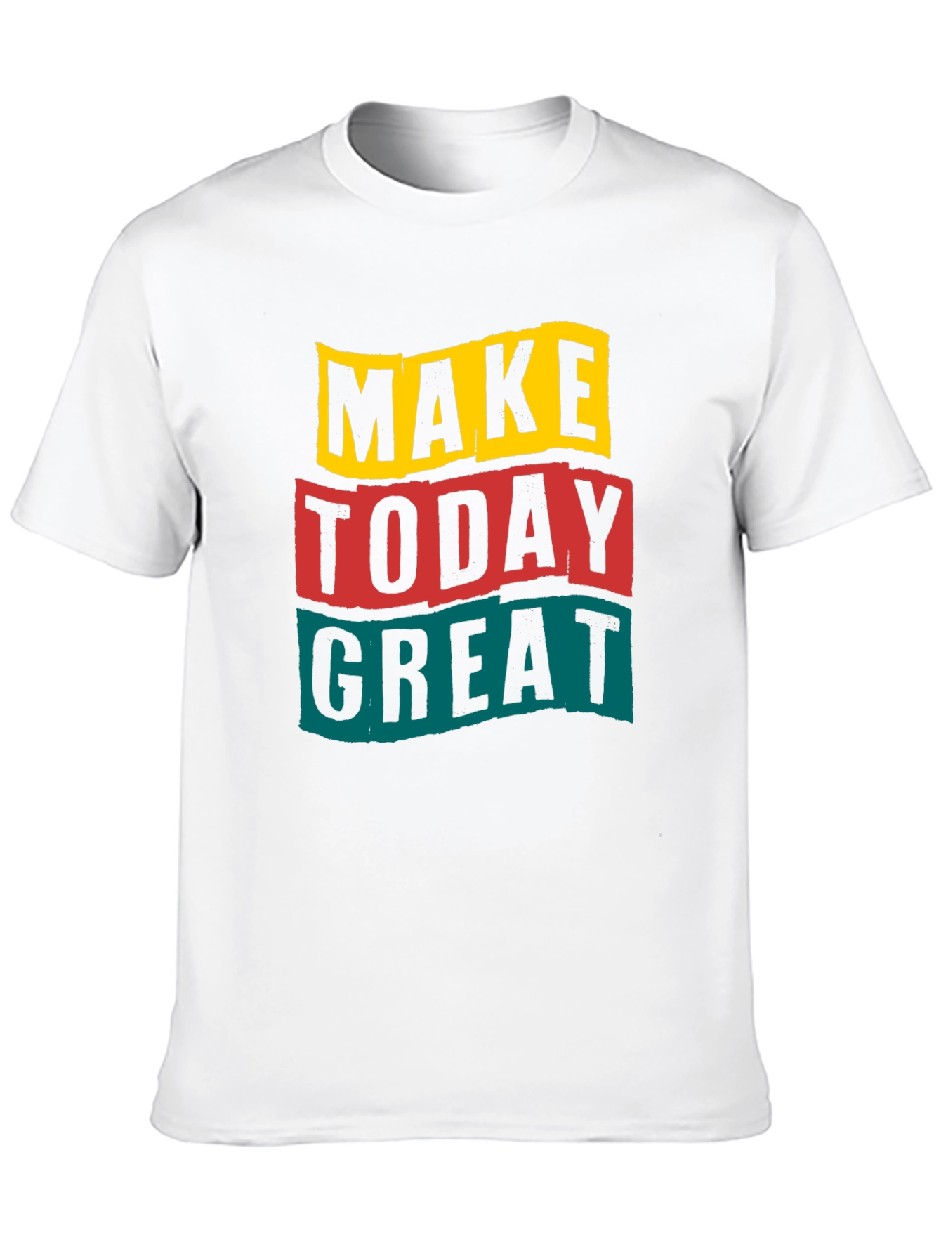 Black Make Today Great Graphic Tee view 10