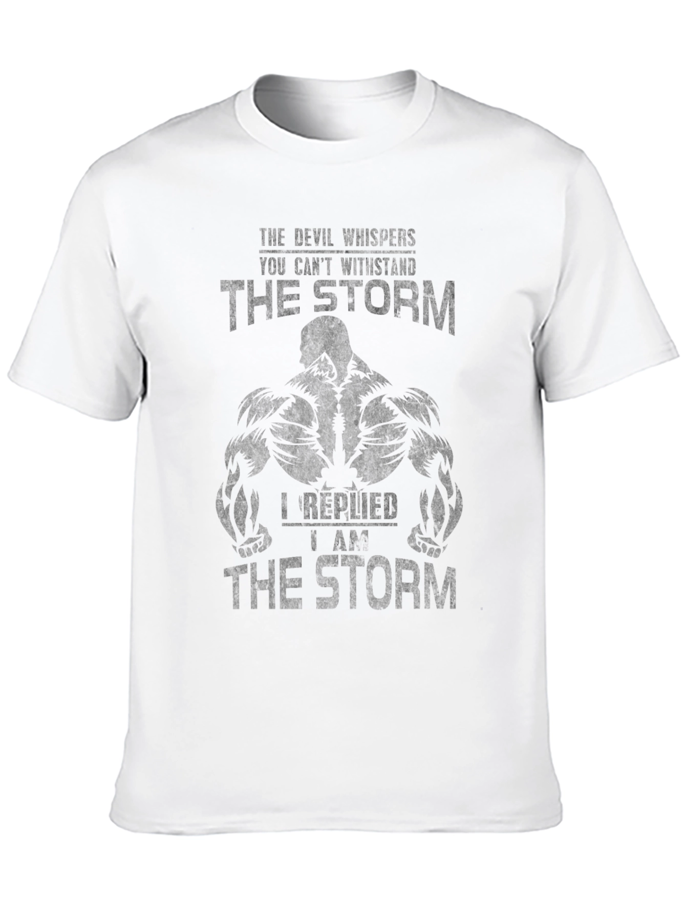 Black The Storm Graphic Print T-Shirt view 10