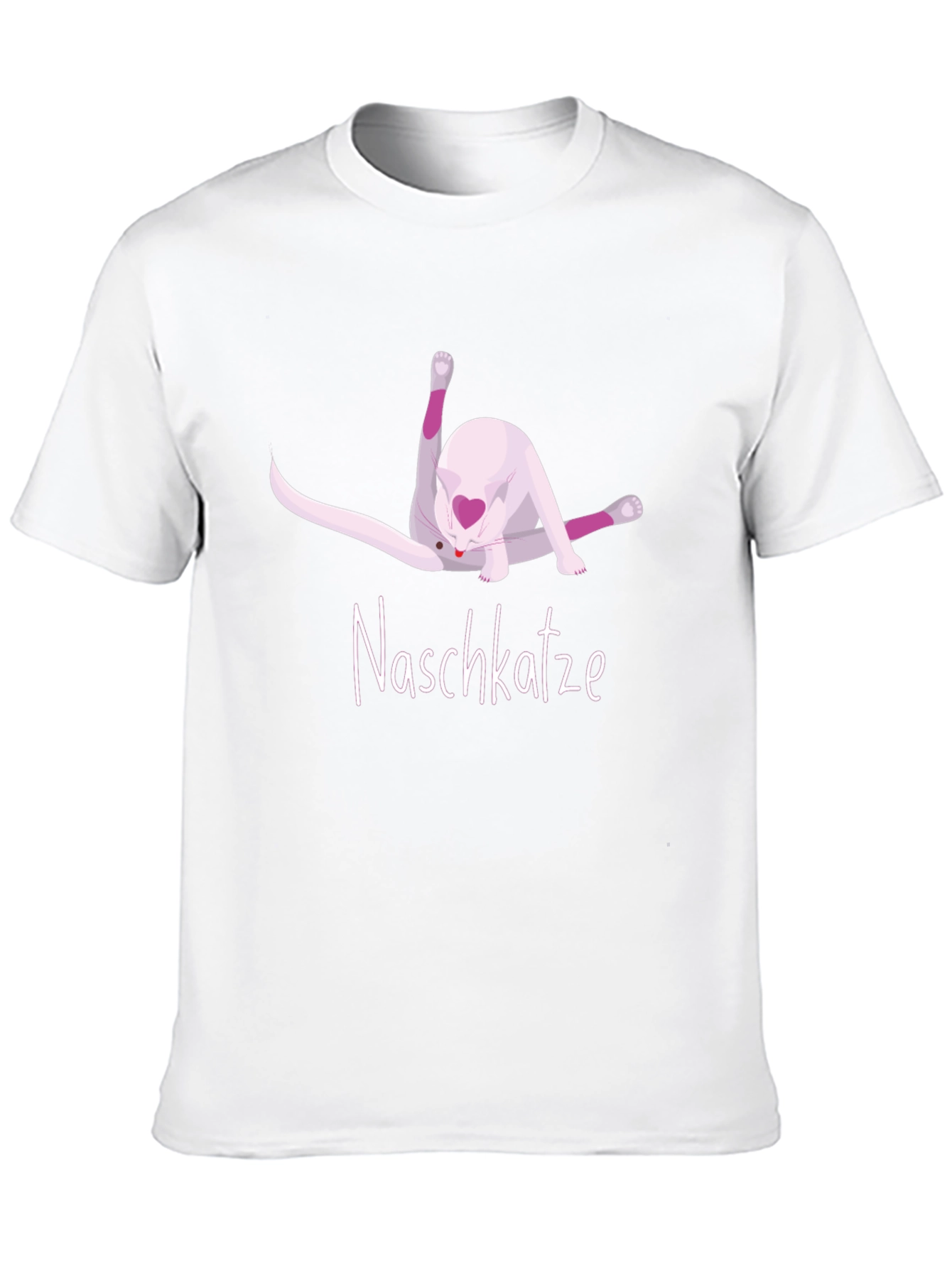Black Naschkatze Cat T-Shirt view 10