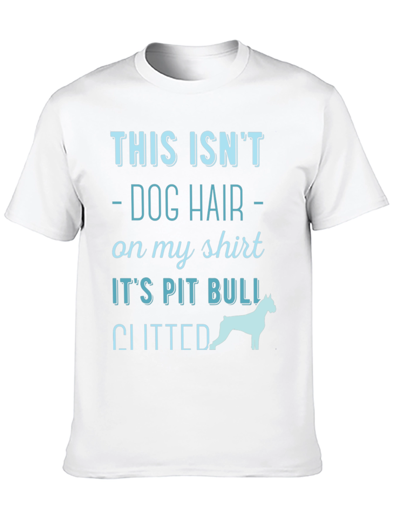 Black Pitbull Glitter T-Shirt - Dog Lover Tee view 10