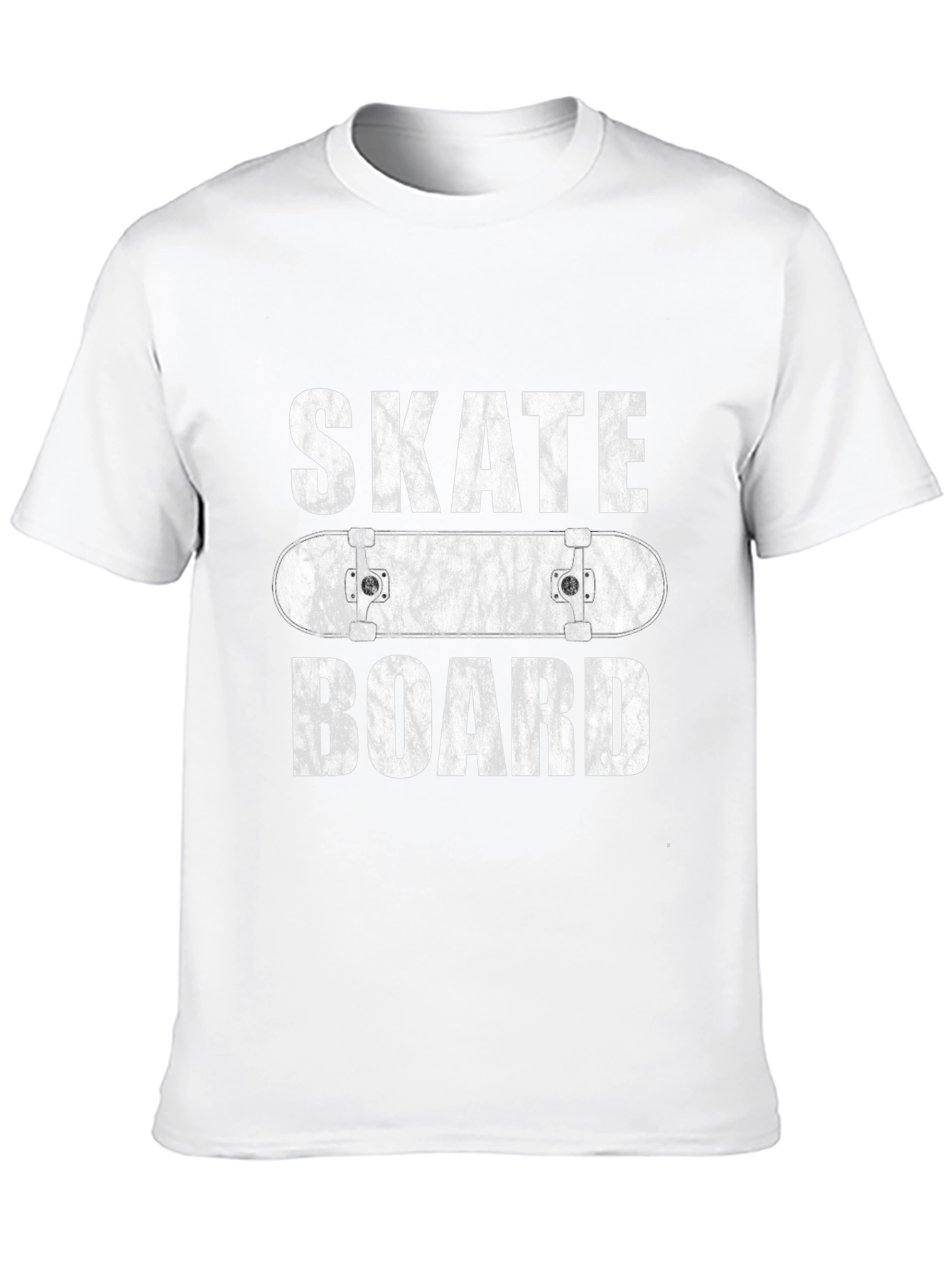 Black Skateboard Graphic Tee - Cool Skateboarding Design view 10
