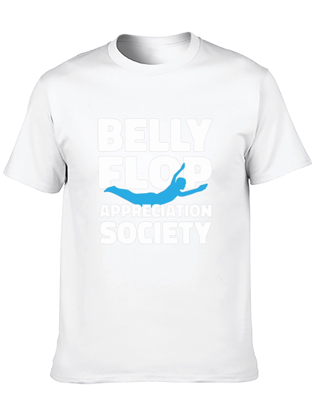Black Belly Flop Appreciation Society Graphic Tee view 10
