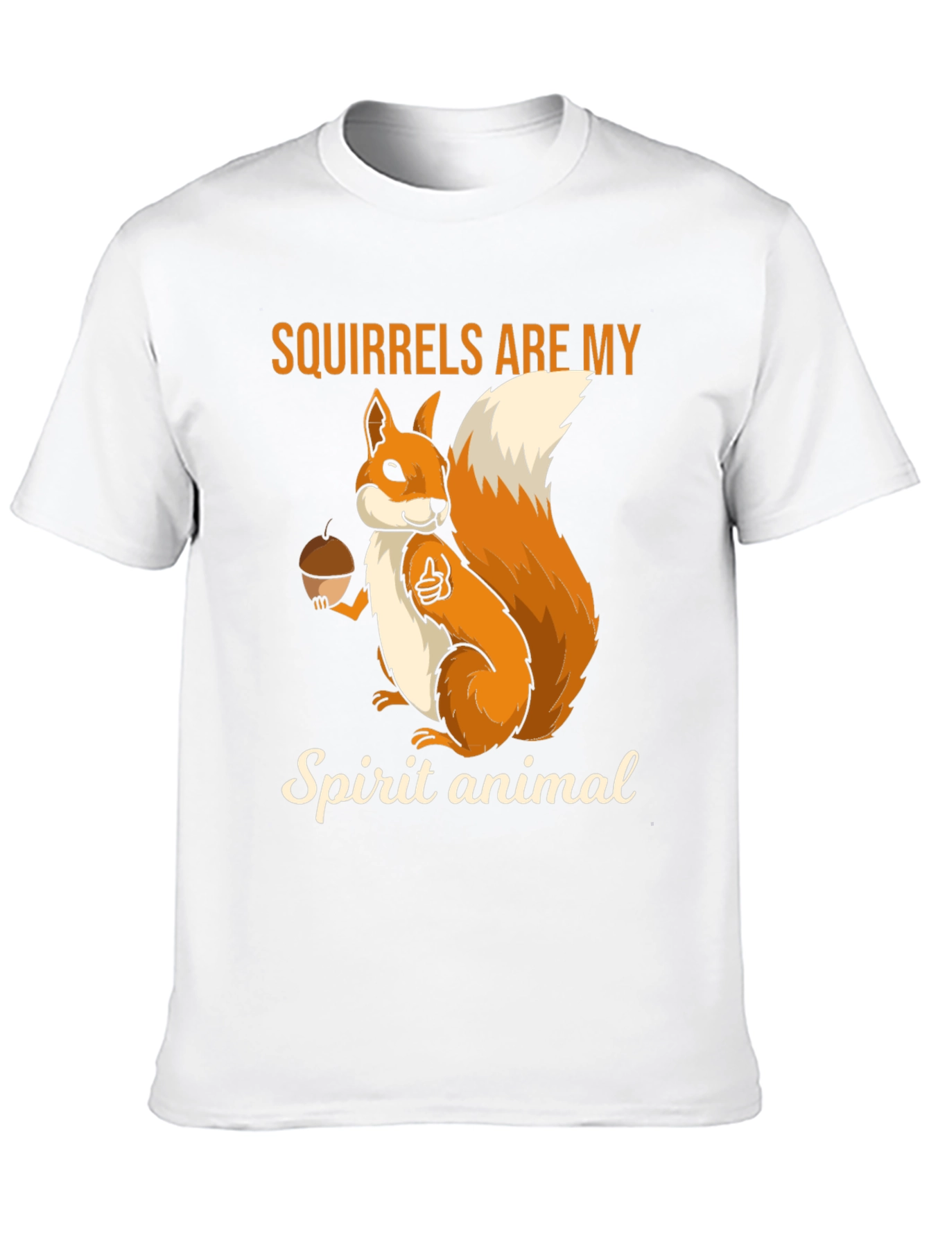 Black Squirrel Spirit Animal T-Shirt - Cute Novelty Tee view 10