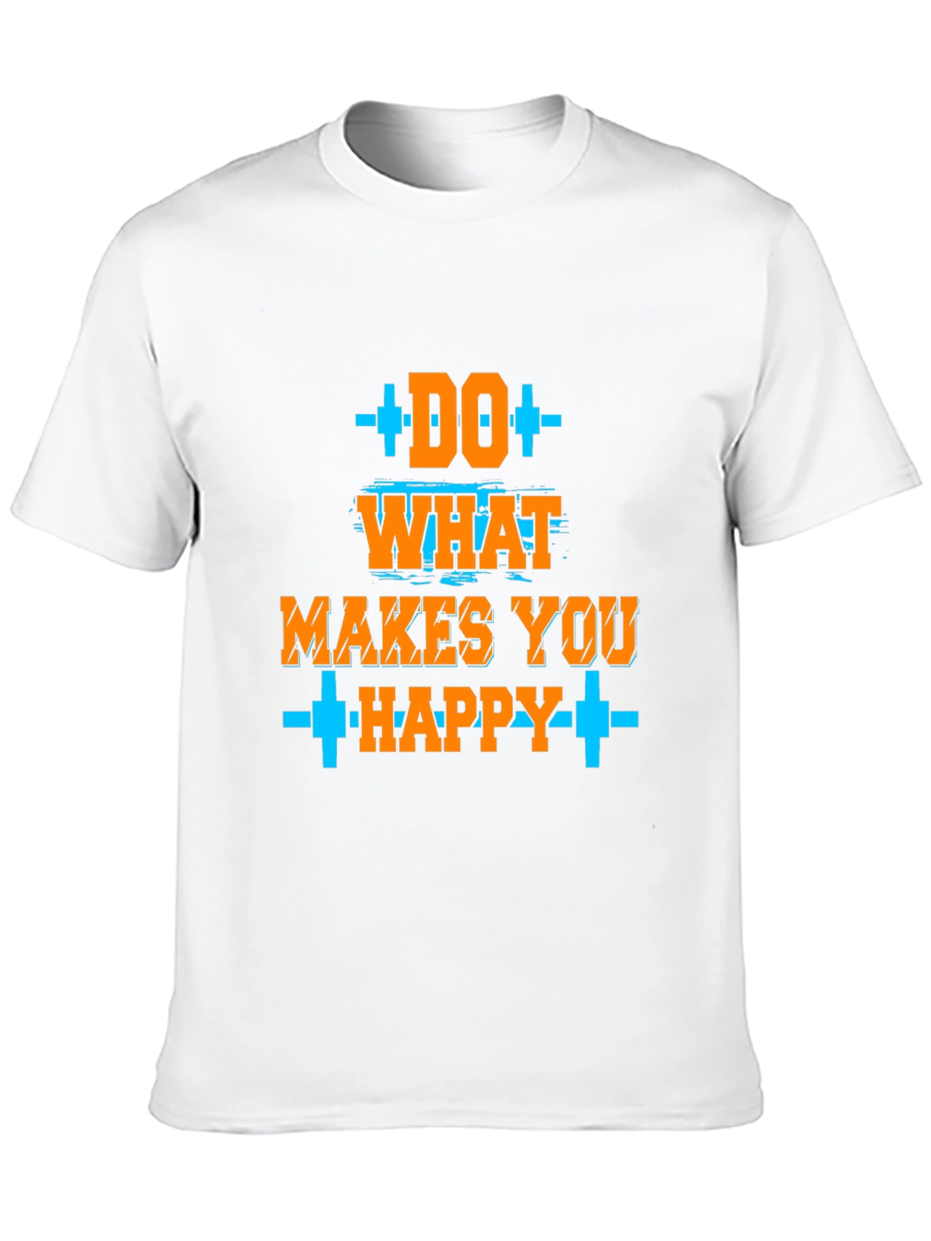 Black Do What Makes You Happy Graphic T-Shirt view 10