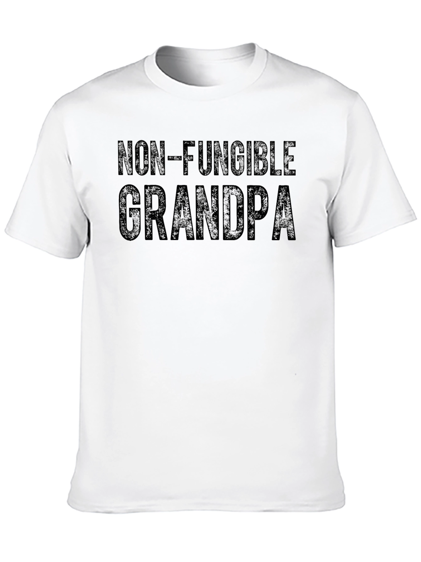Black Non-Fungible Grandpa Black T-Shirt view 10