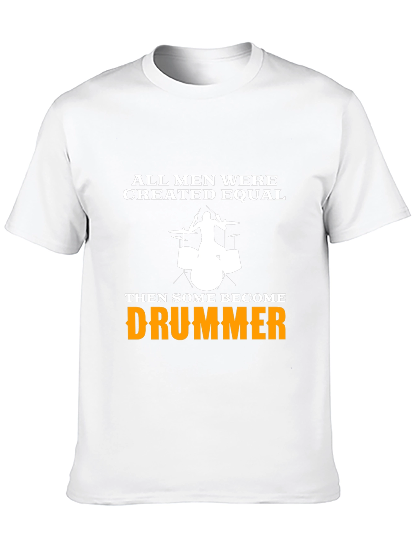 Black Drummer T-Shirt: All Men Created Equal Graphic Tee view 10