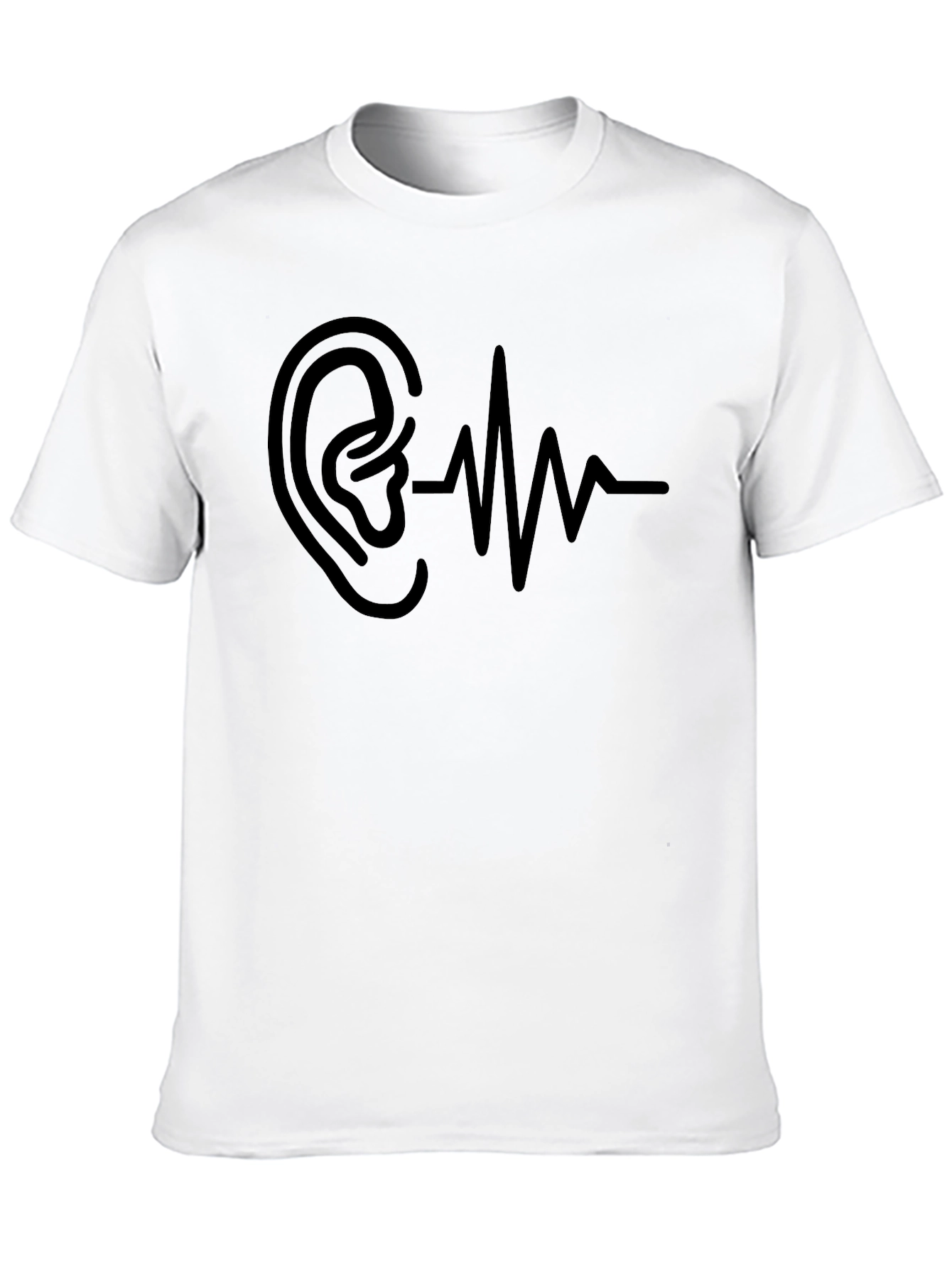 Hearing Soundwave Graphic T-Shirt - 10