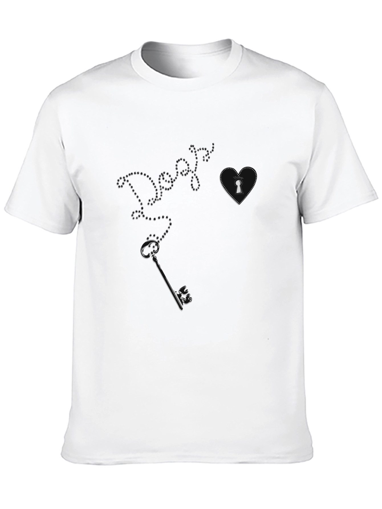 Black Dogs are Key to My Heart Black T-Shirt view 10