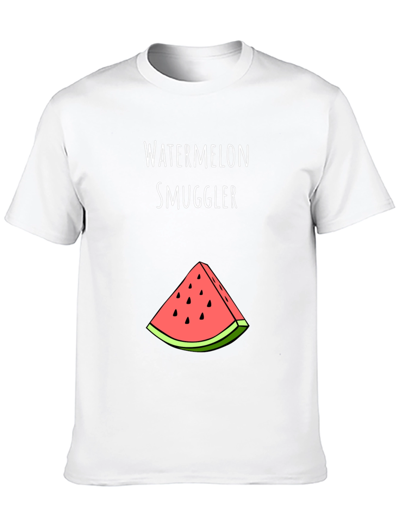 Black Watermelon Smuggler Graphic Tee view 10
