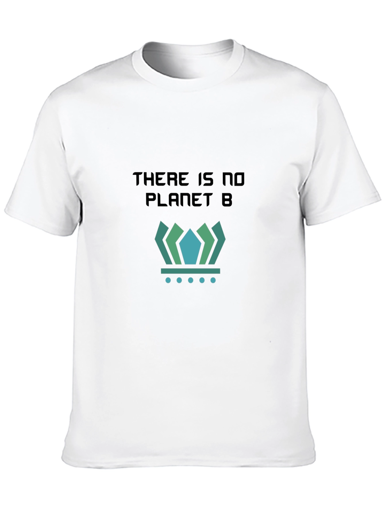 Black There is No Planet B Black Graphic Tee view 10