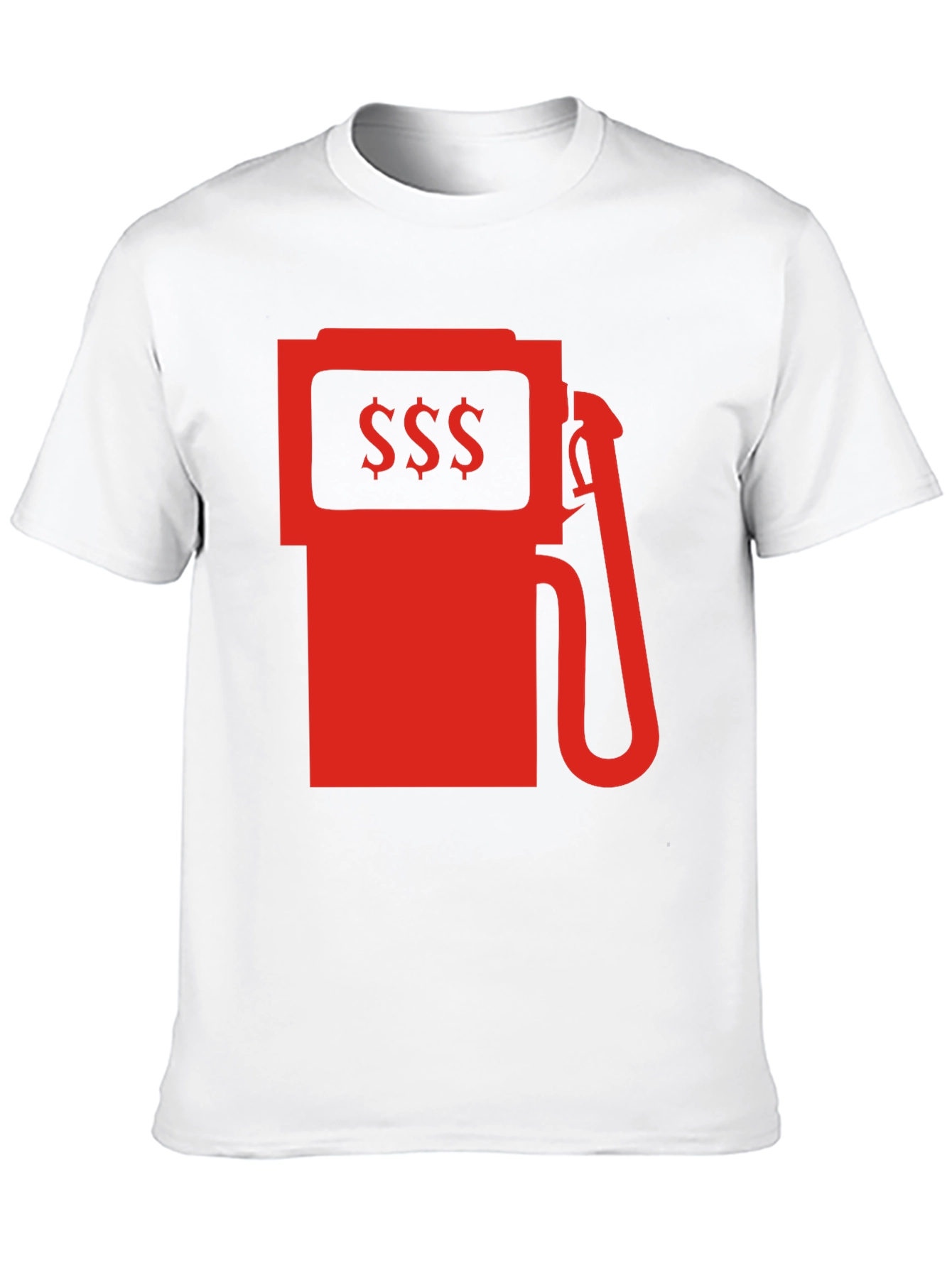 Black High Gas Prices Graphic Tee - Black Cotton T-Shirt view 10