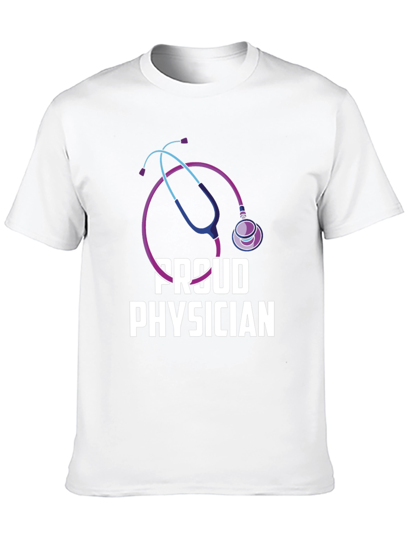 Black Proud Physician Black T-Shirt view 10