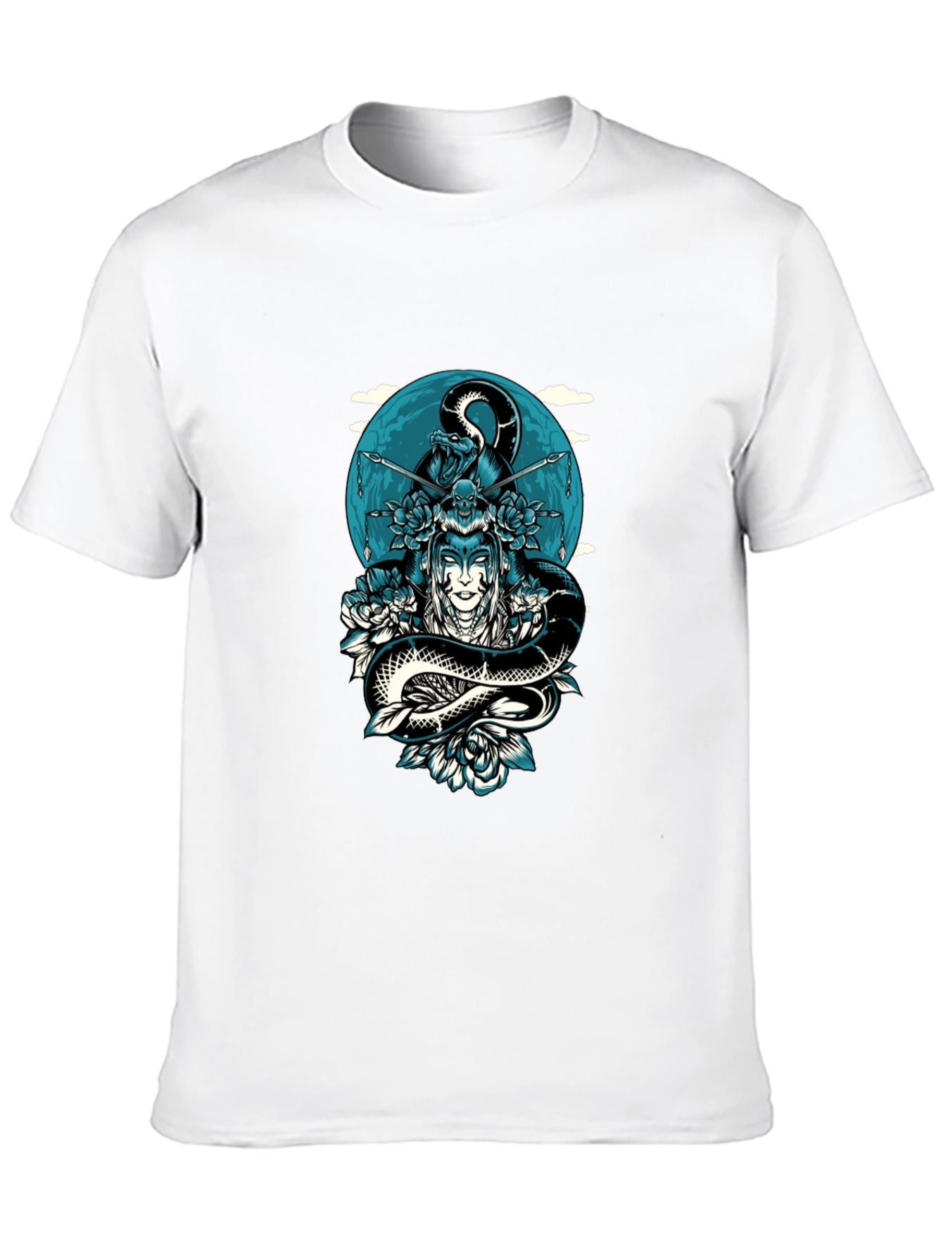 Black Snake Queen Graphic Tee - Unique Design view 10