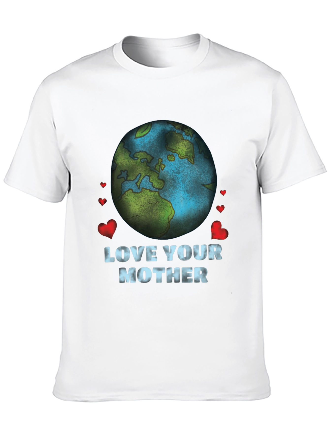 Black Love Your Mother Earth T-Shirt view 10