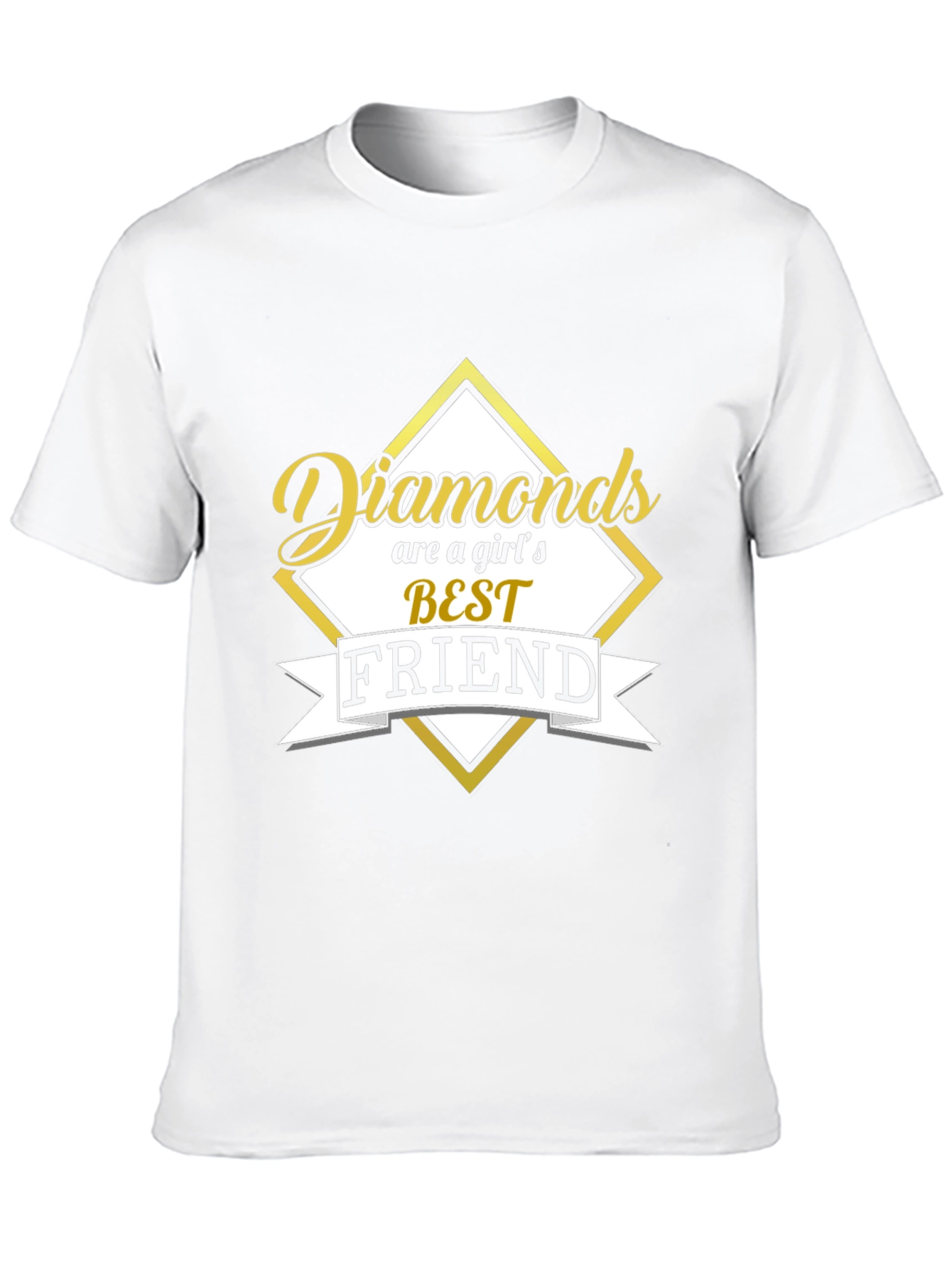 Black Diamonds Are a Girl's Best Friend Black Graphic Tee view 10