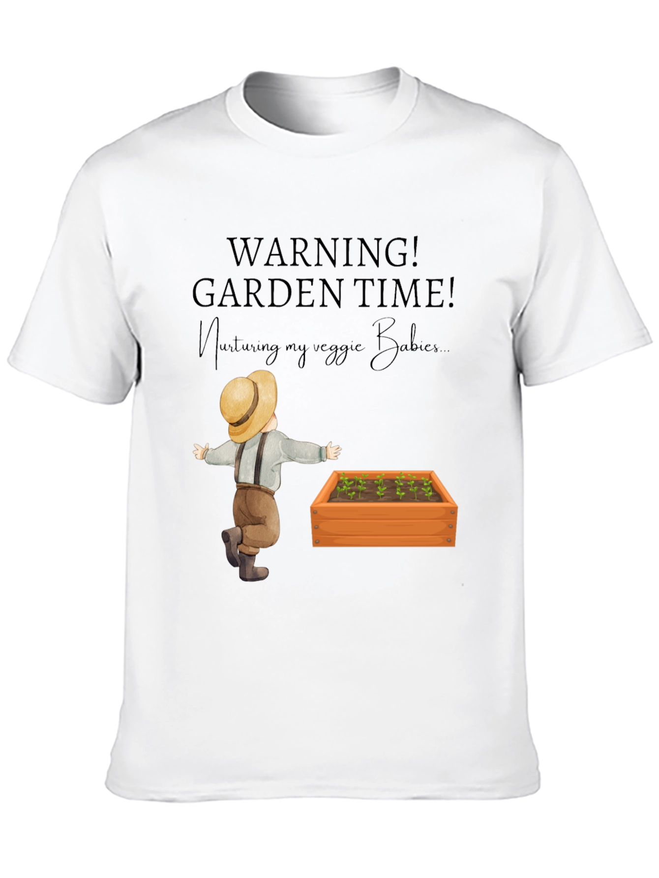Gardening Time Graphic Tee - 10