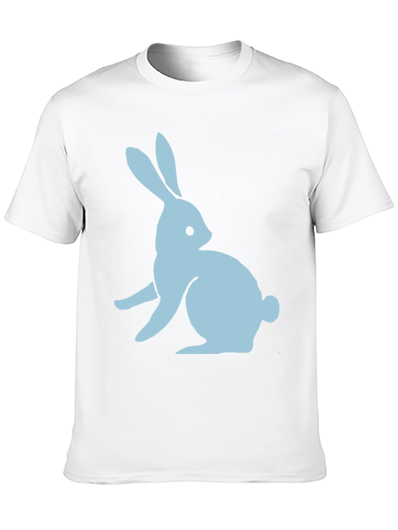 Black Bunny Graphic Tee - Soft Cotton Casual Wear view 10