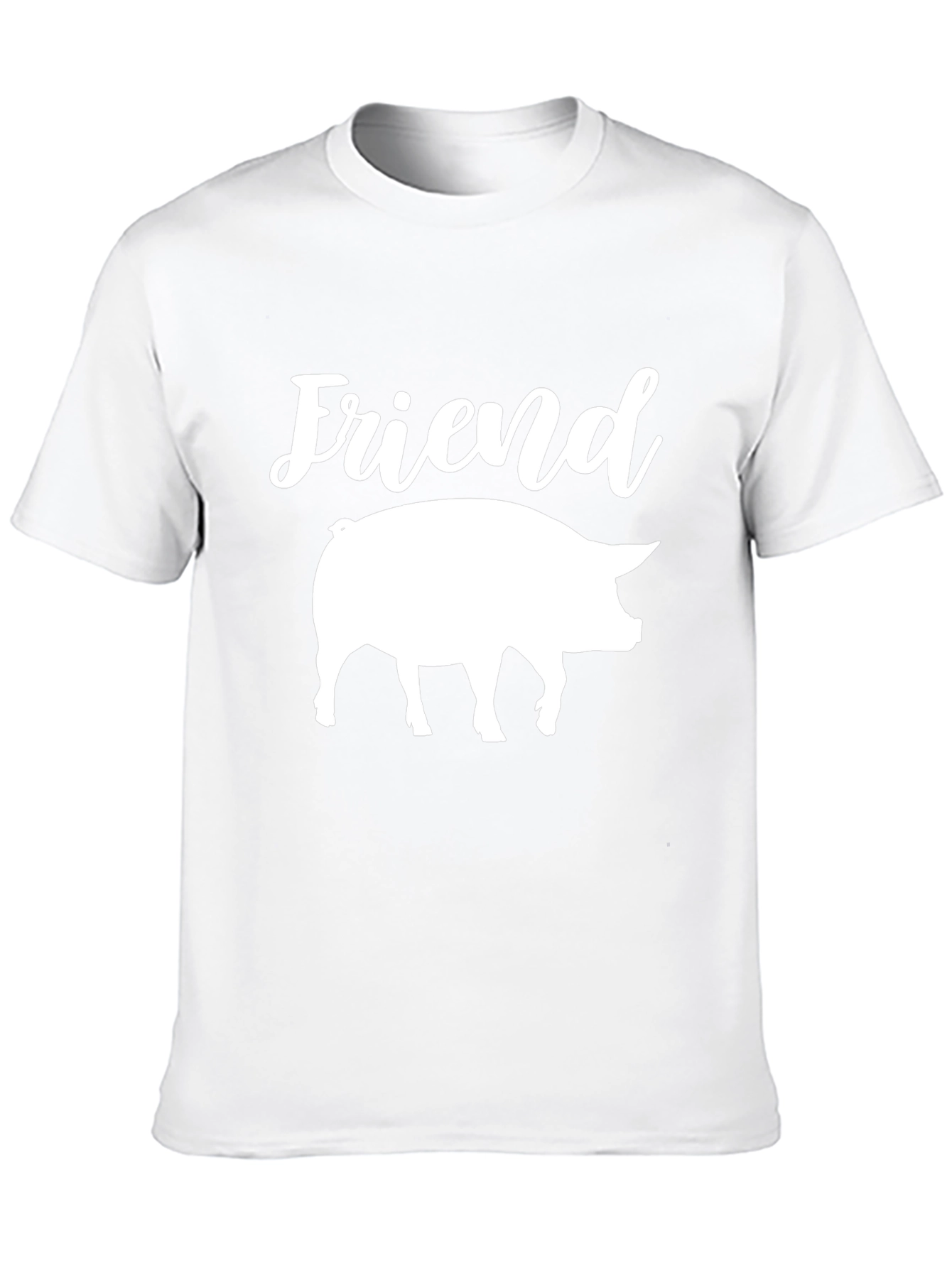 Black Pig Friend Graphic T-Shirt view 10