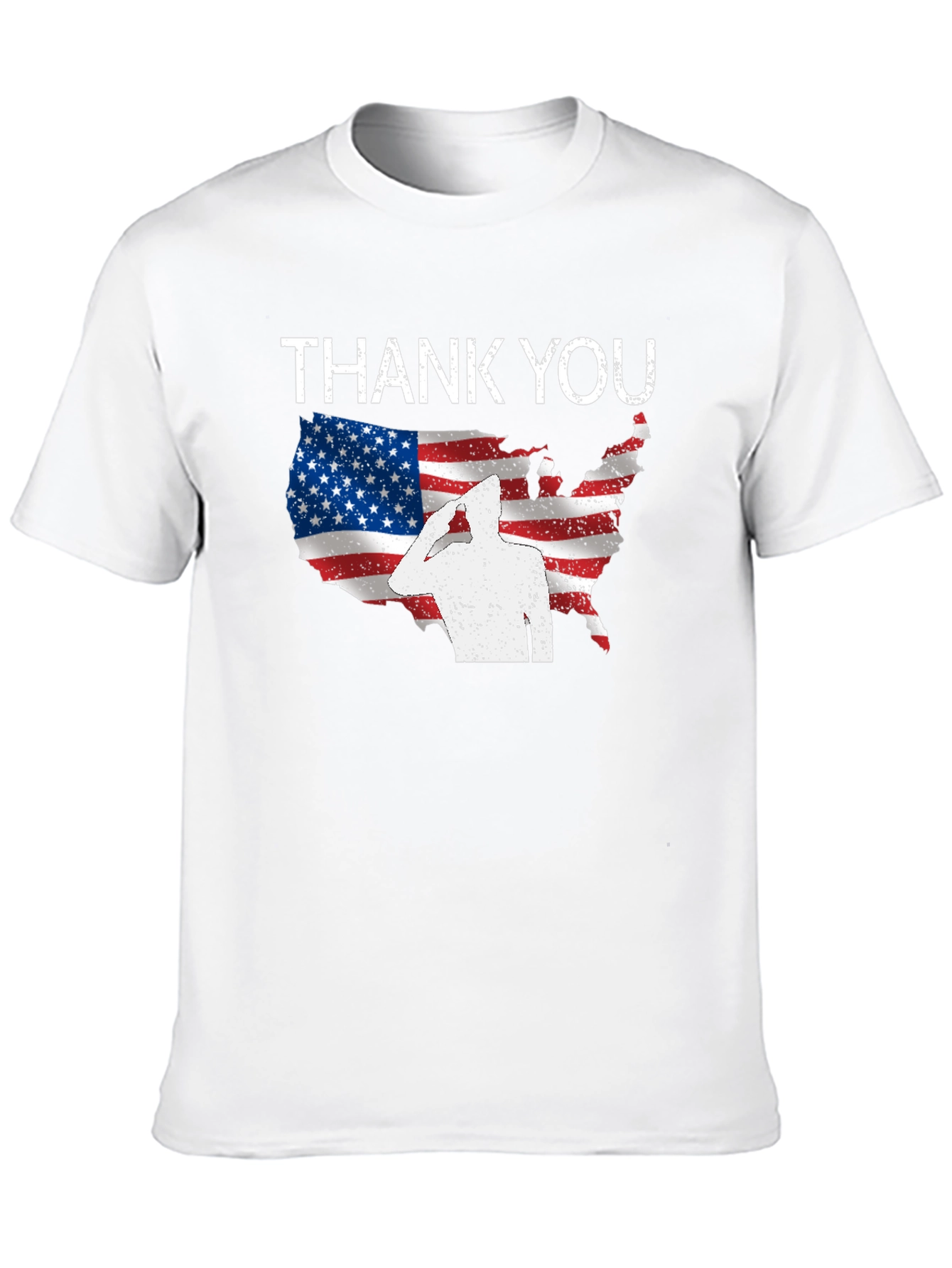 Thank You USA Flag Patriotic T-Shirt - 10