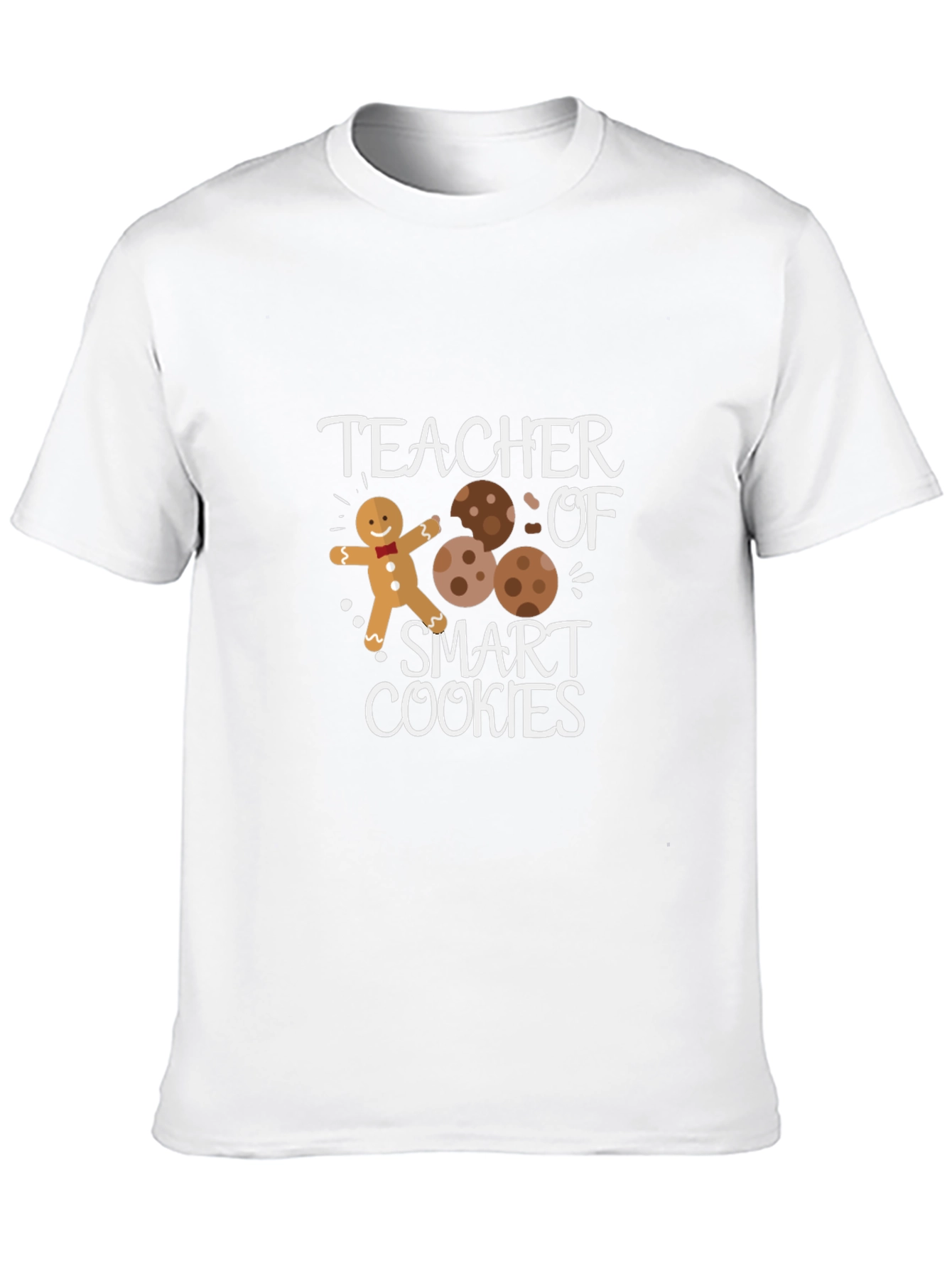 Black Teacher of Smart Cookies T-Shirt - Festive & Fun! view 10