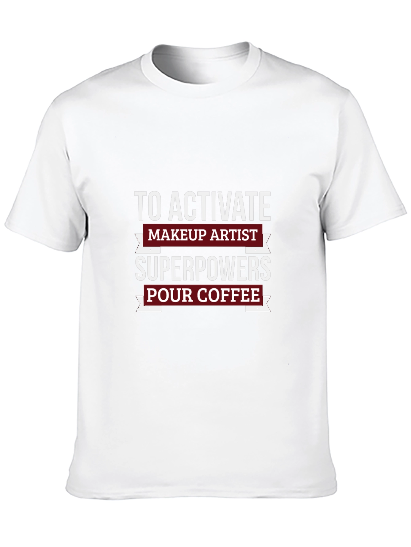 Black Makeup Artist Superpowers T-Shirt - Coffee Lover Tee view 10