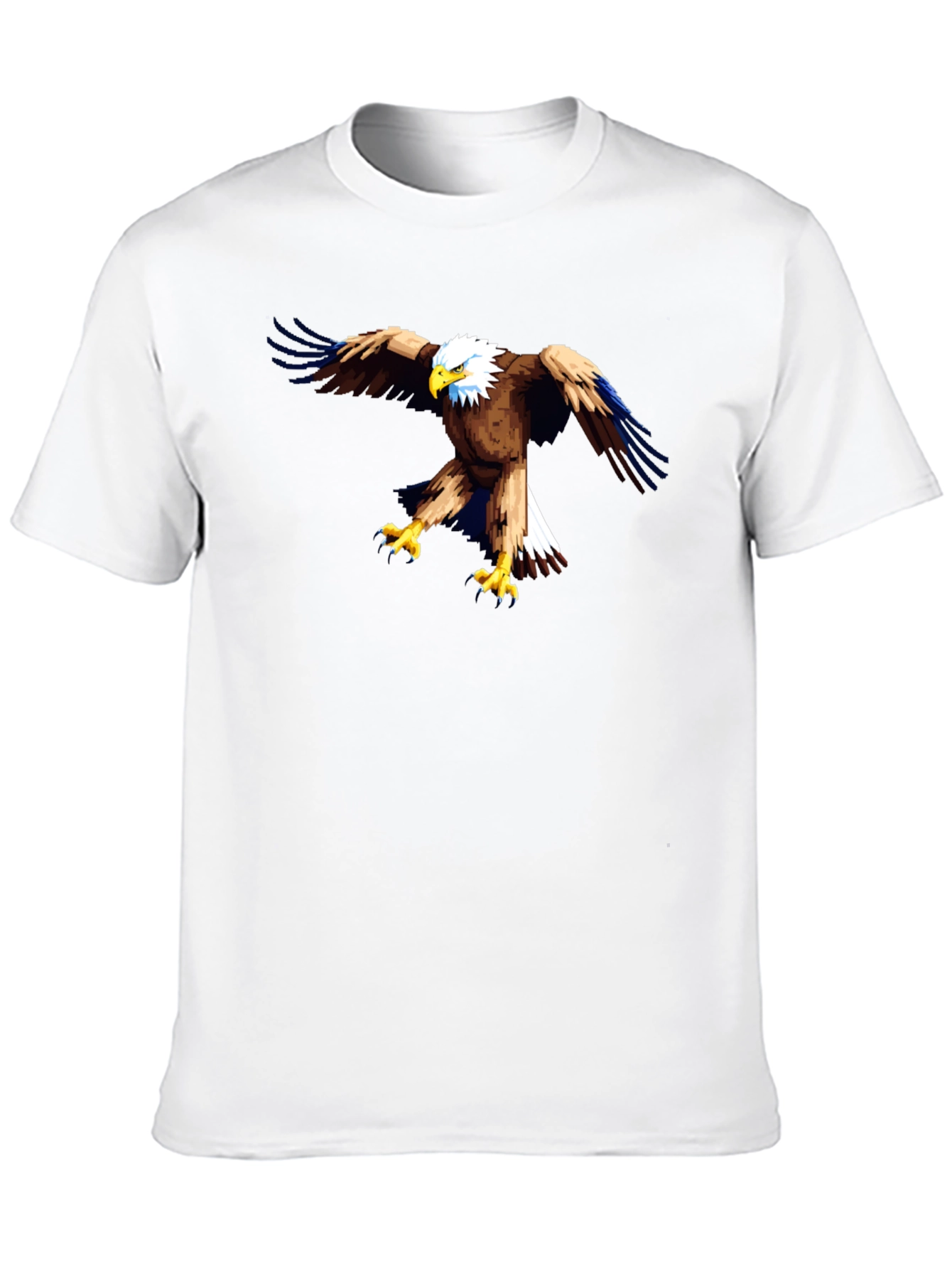 Black Eagle Graphic T-Shirt - Bold Patriotic Style view 10