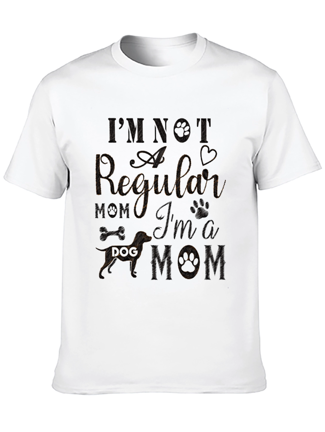 Black Dachshund Mom T-Shirt - Unique Dog Lover Apparel view 10
