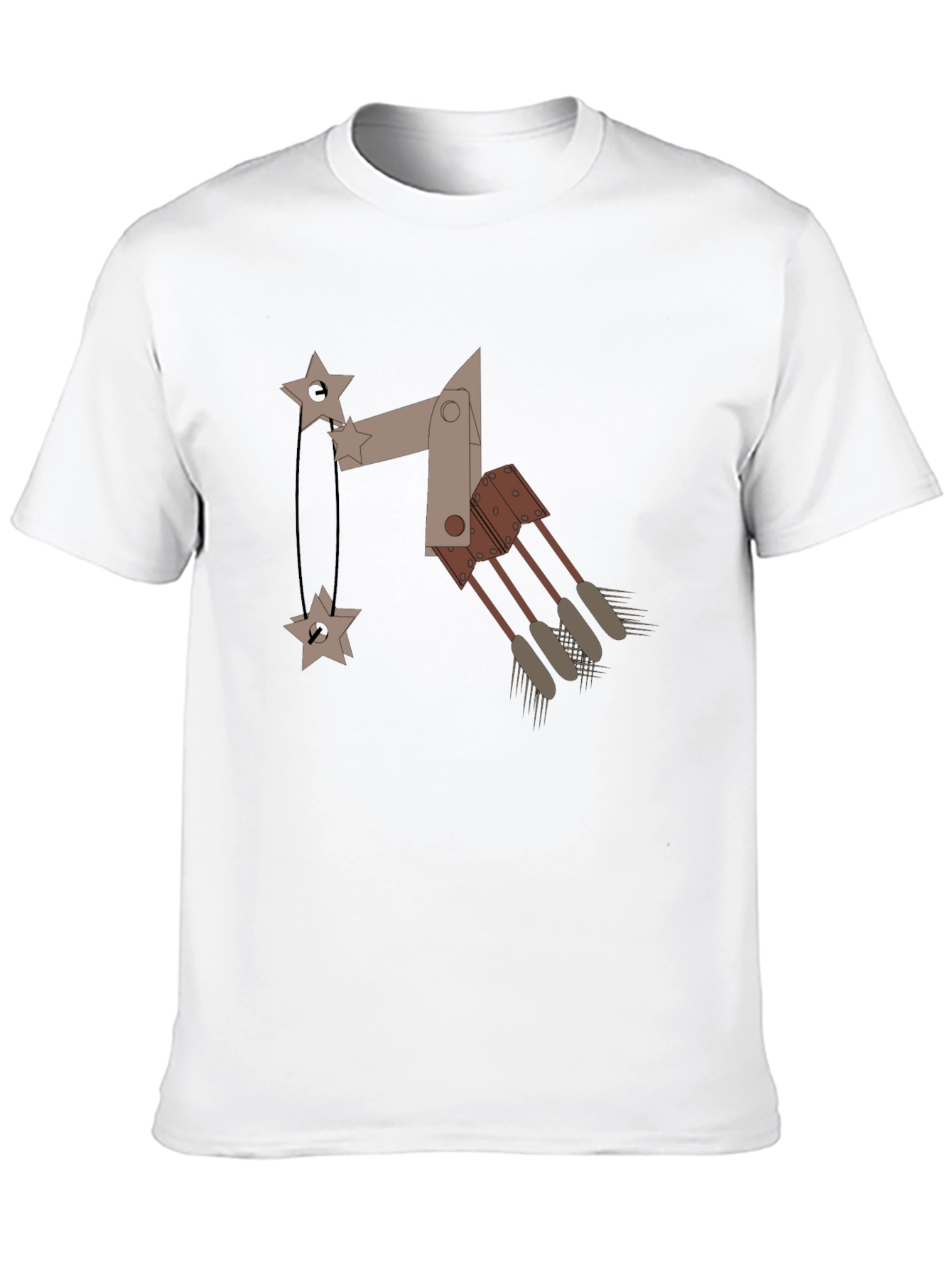 Black Retro Arcade Inspired Graphic T-Shirt - Black view 10