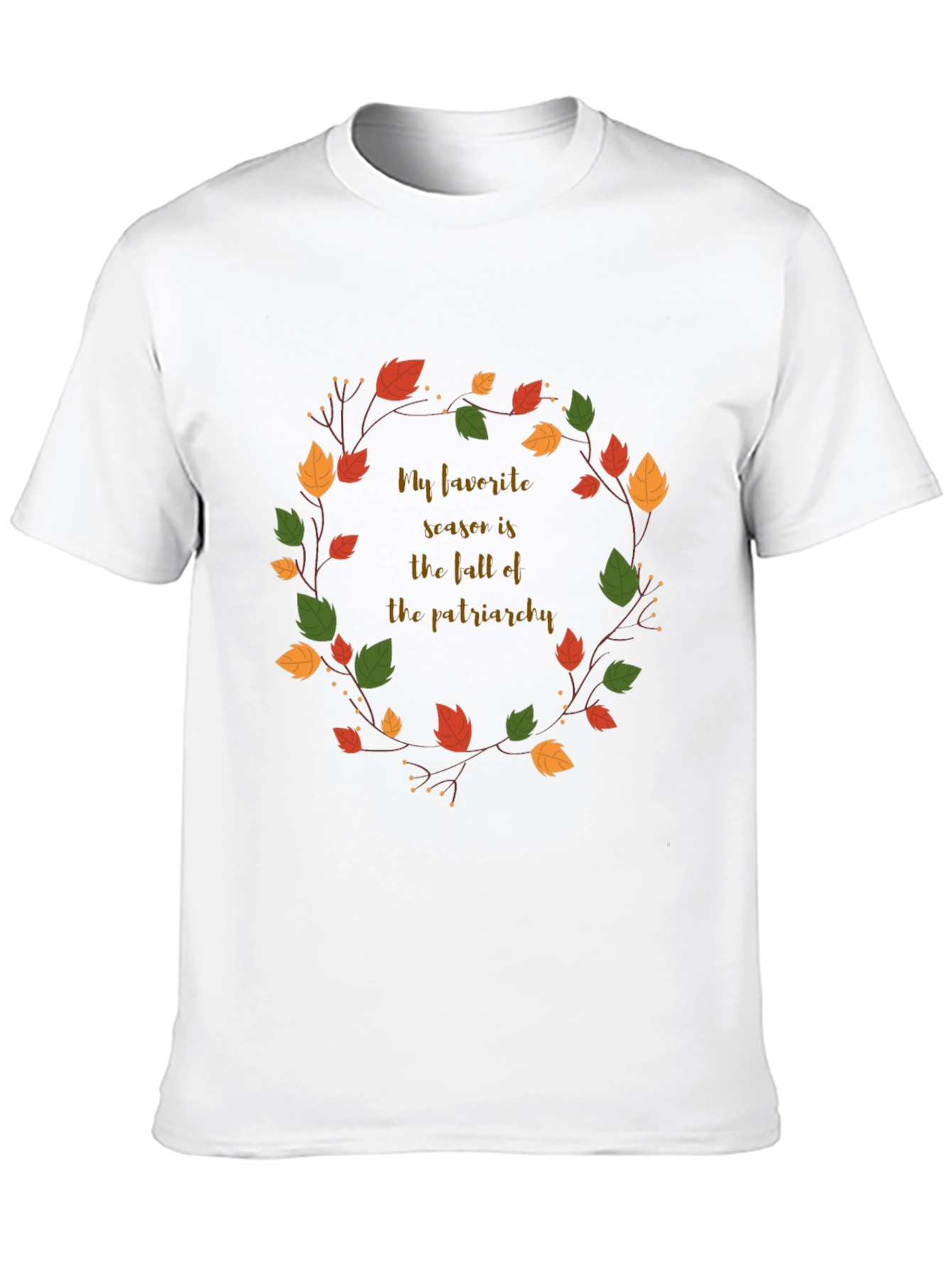 Black Fall of Patriarchy Graphic Tee view 10