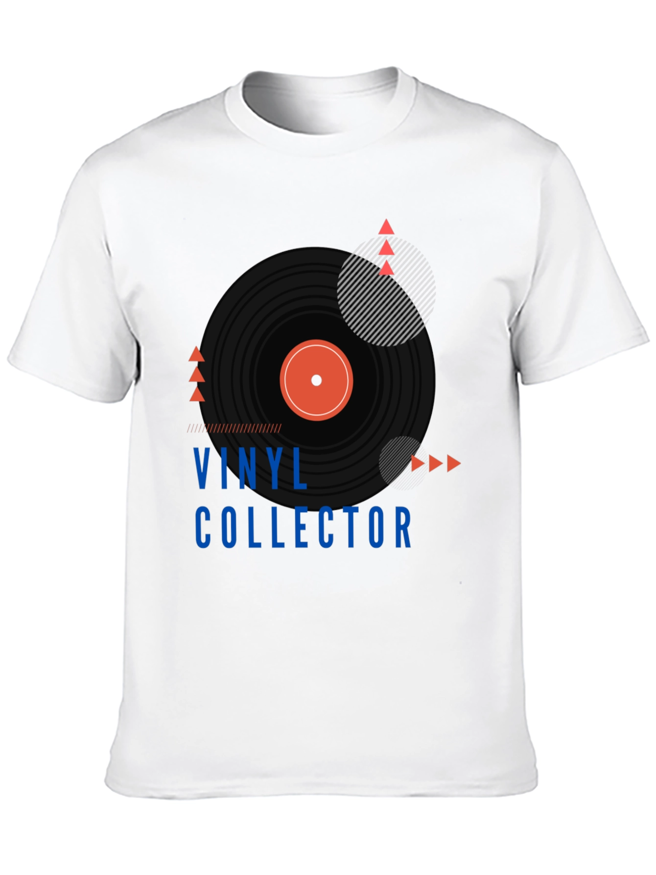 Black Vinyl Collector Graphic Tee - Stylish Music Lover T-Shirt view 10