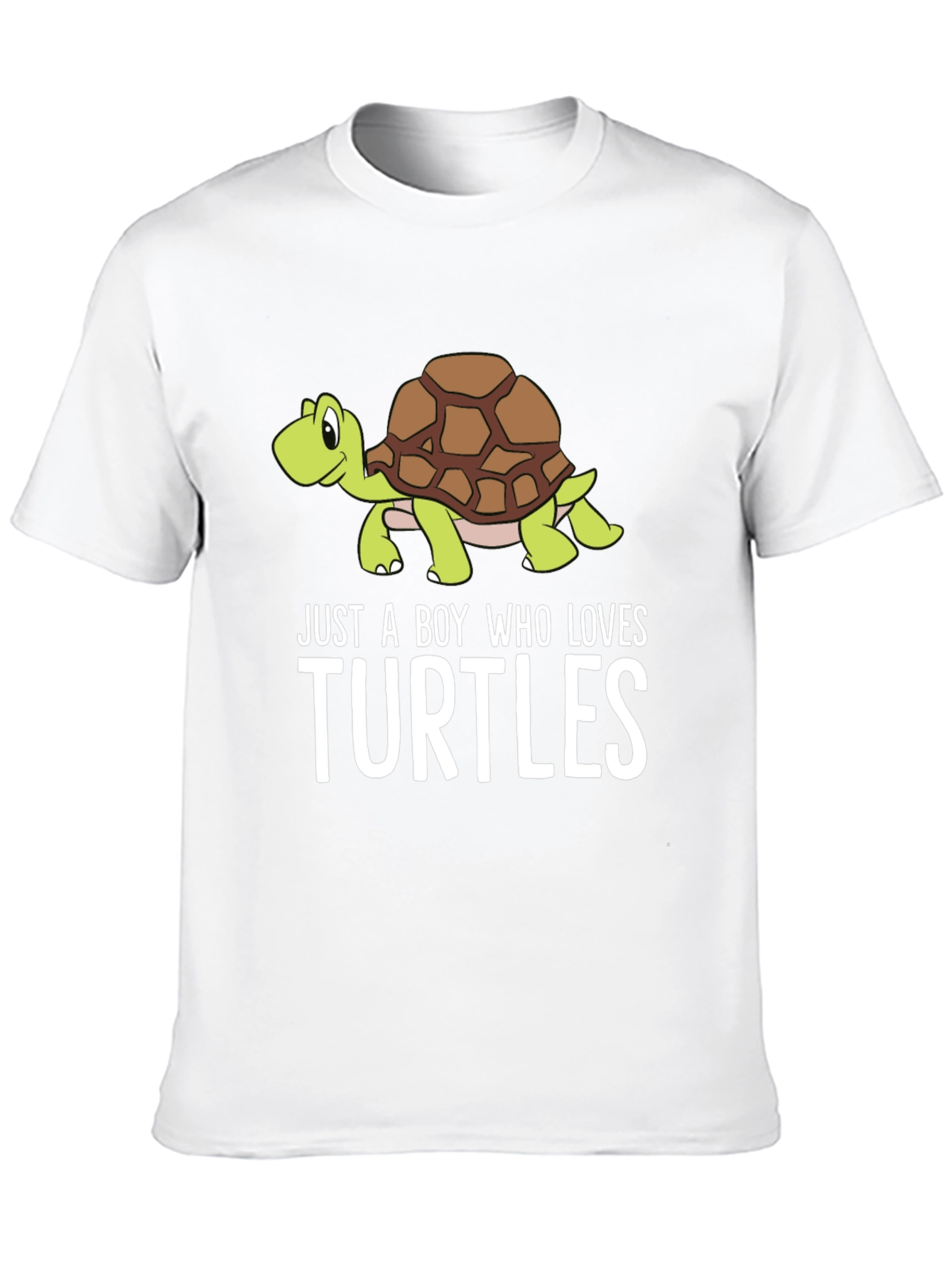 Black Turtle Lover T-Shirt - Cute Cartoon Graphic Tee view 10